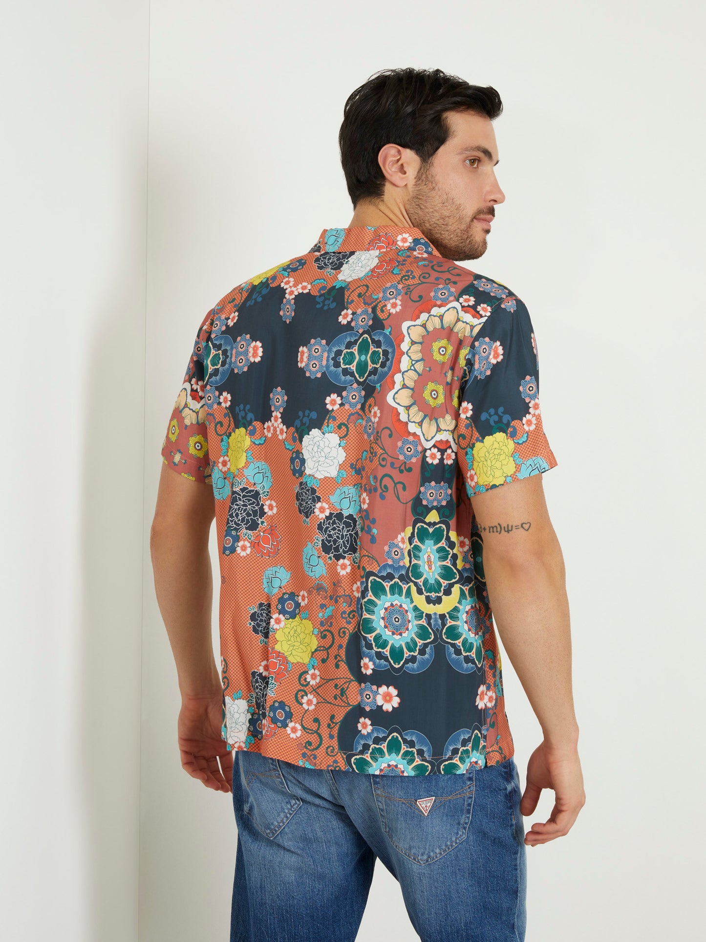 Floral print shirt