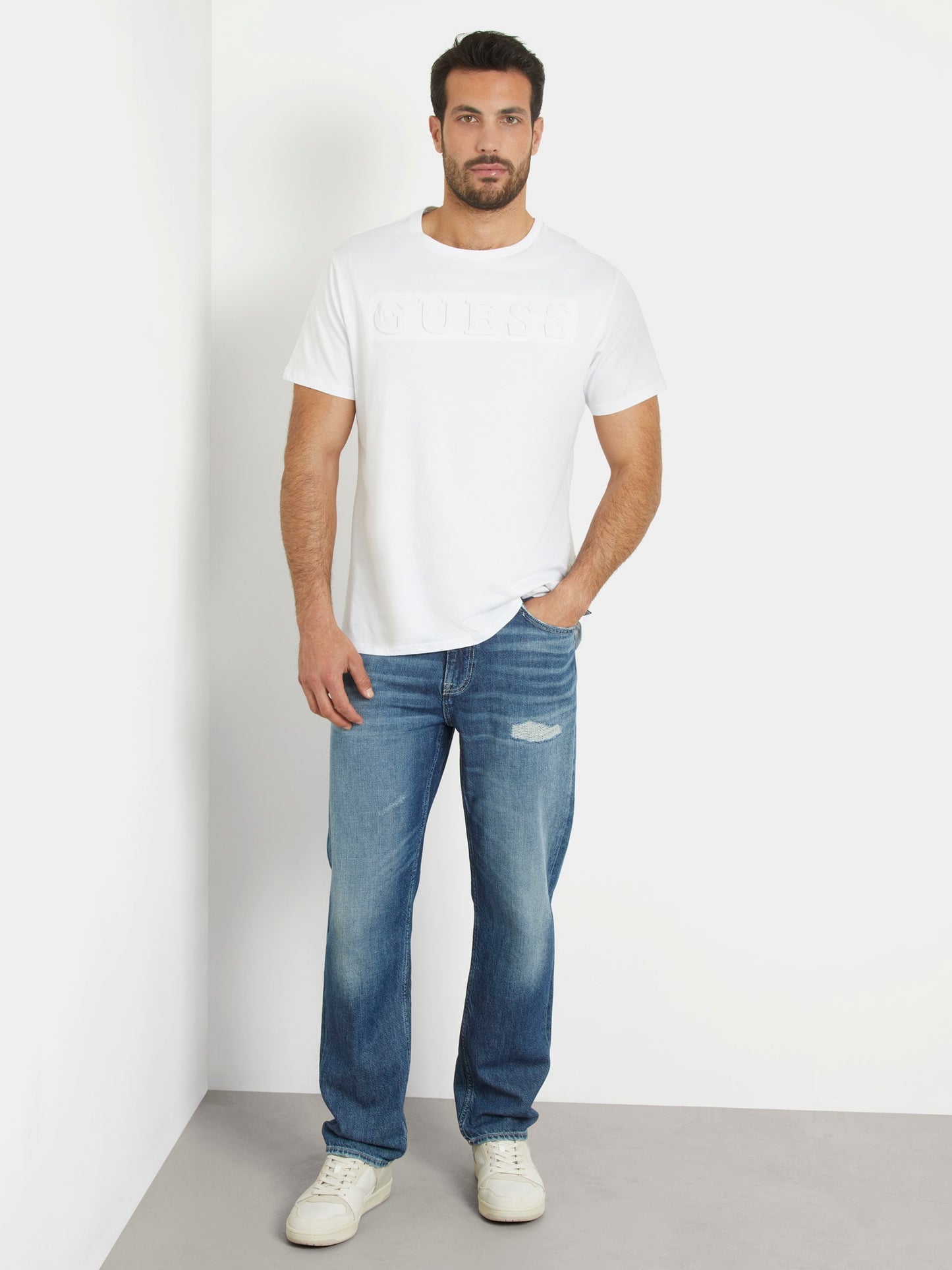 Embossed logo t-shirt