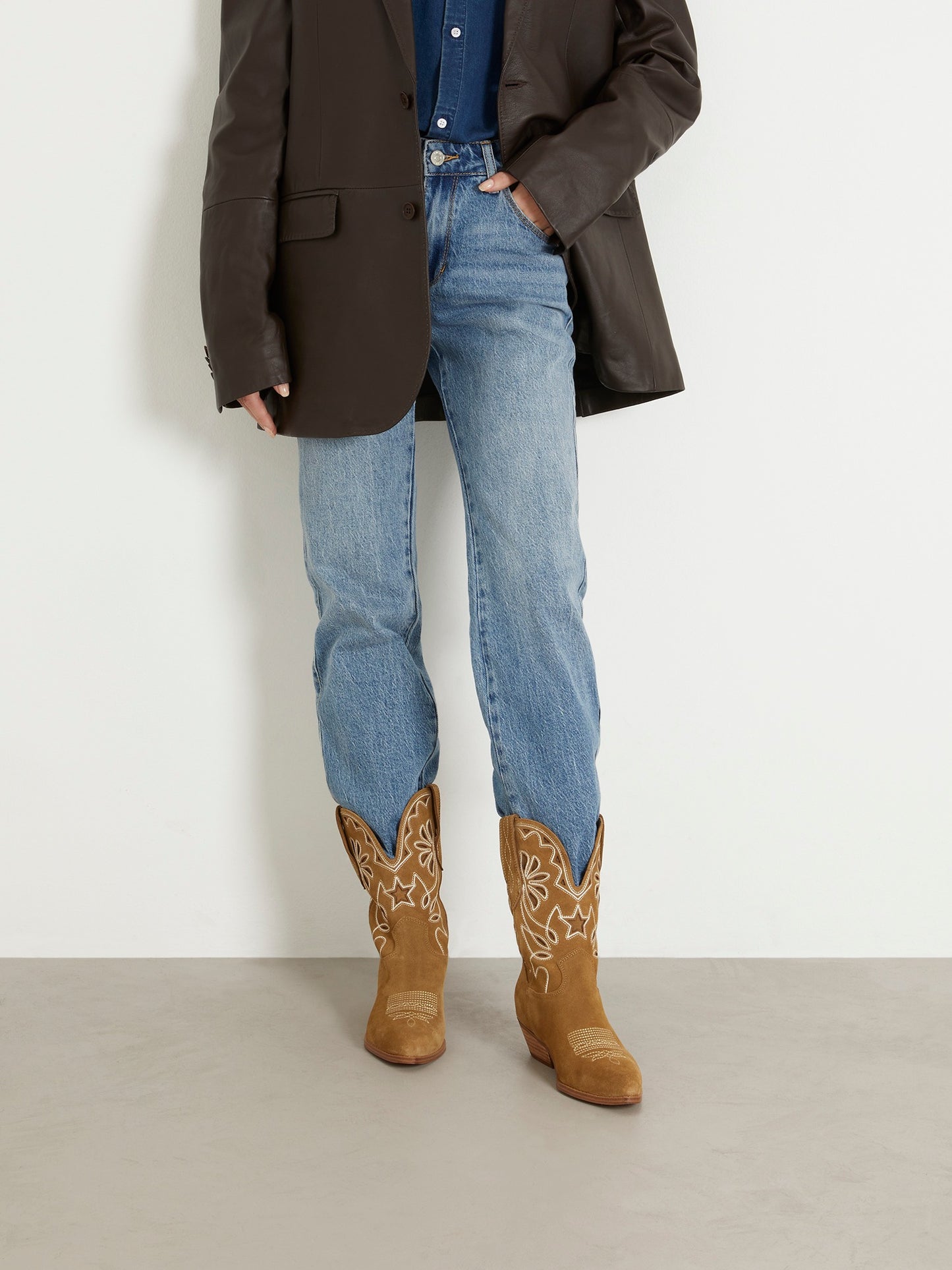 Ginnie suede boots