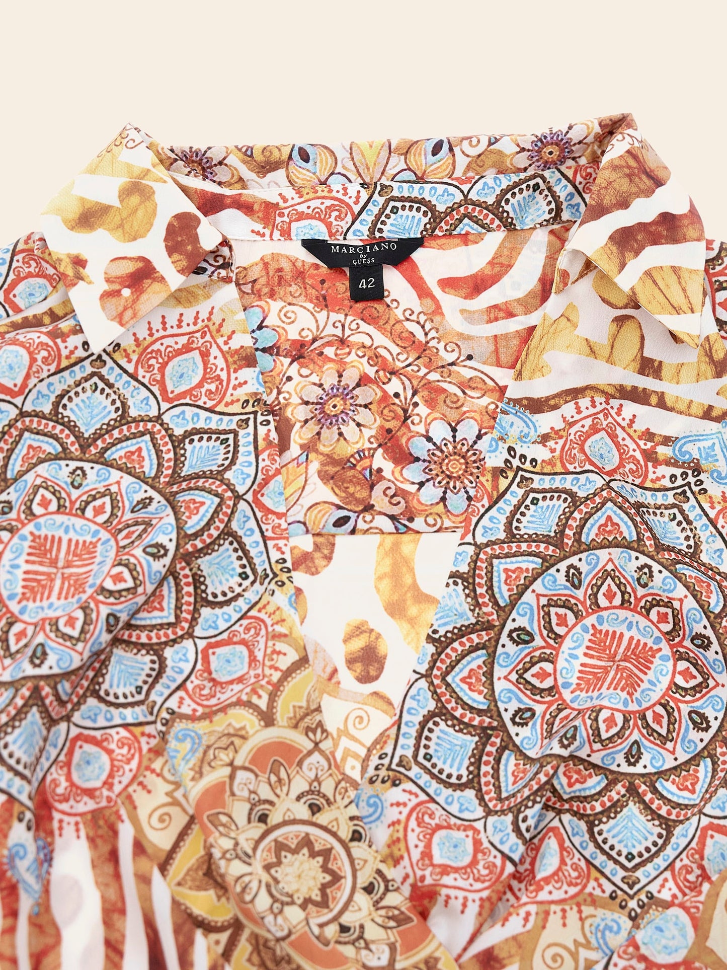 Marciano all over print mini dress
