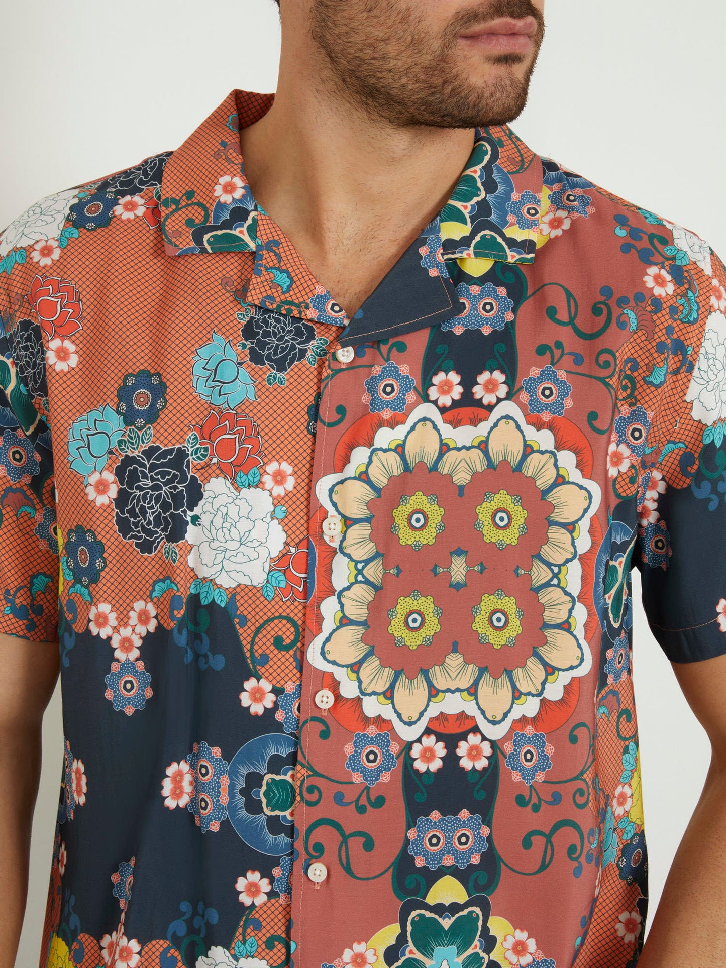 Floral print shirt