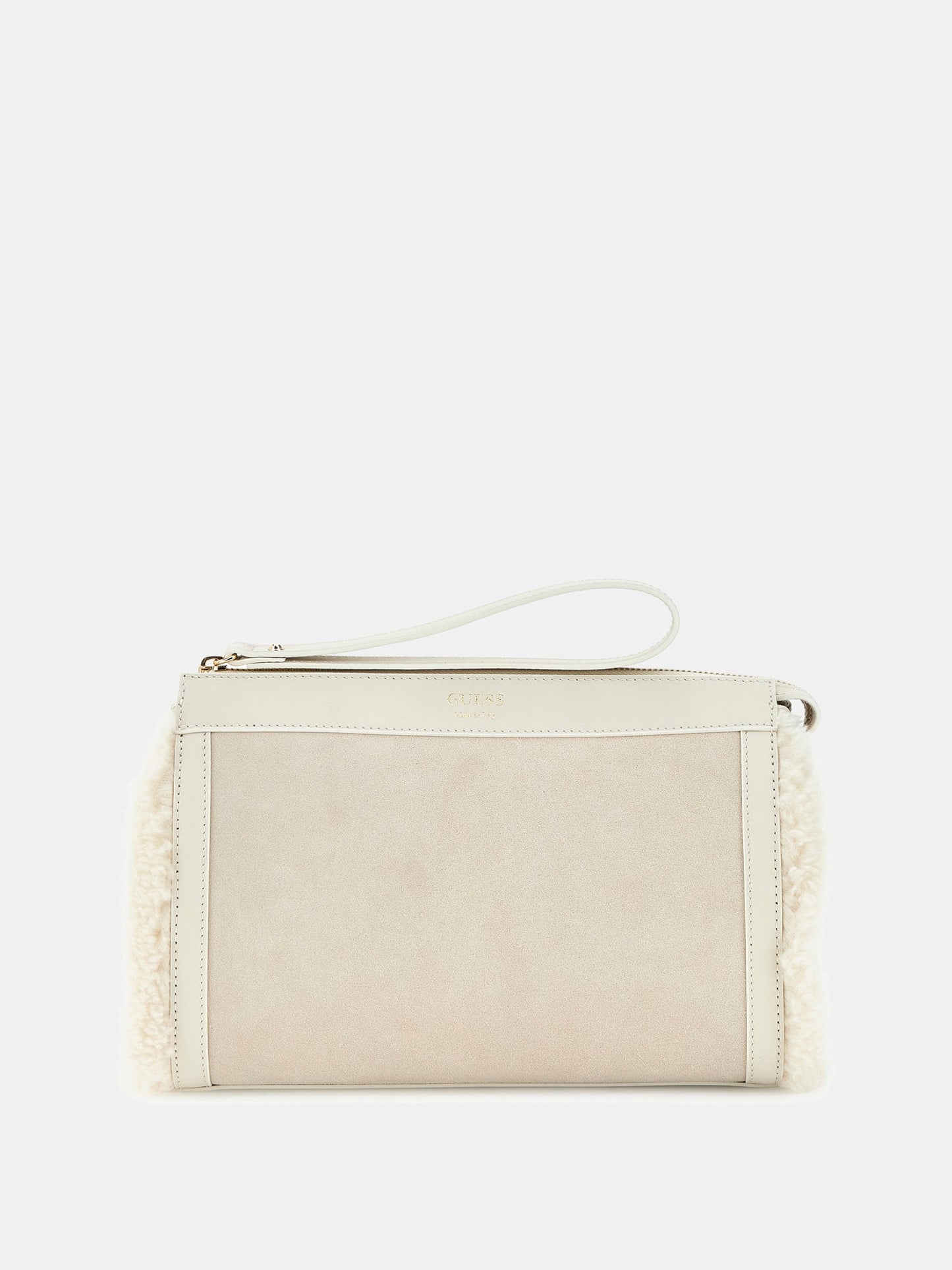 Clutch with zip closure