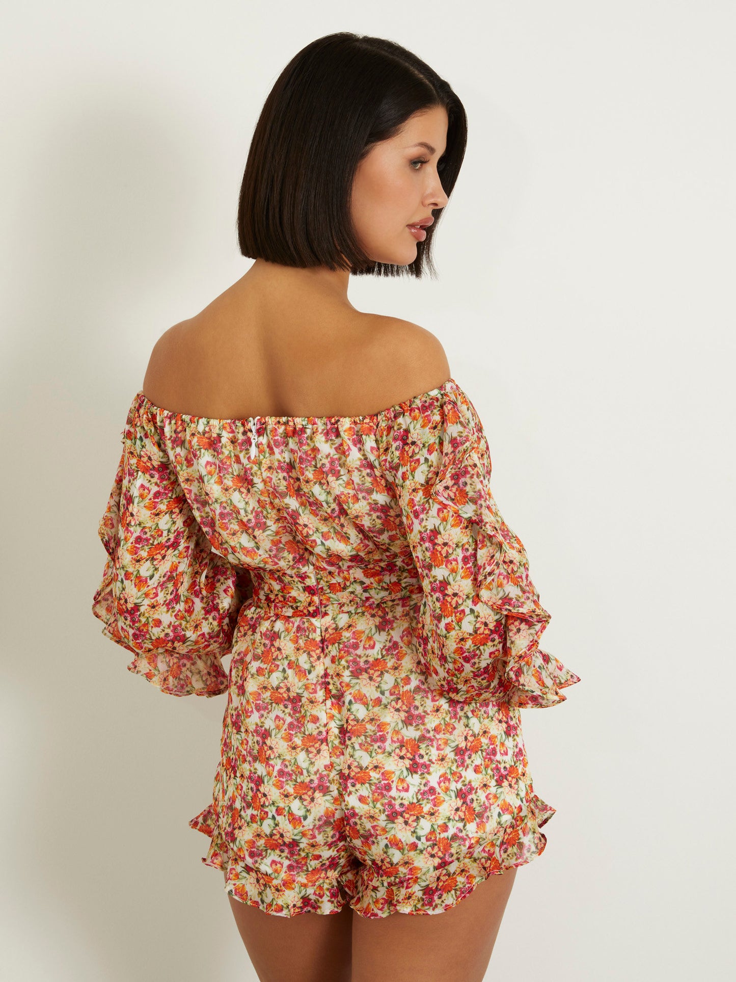 Floral print jumpsuit