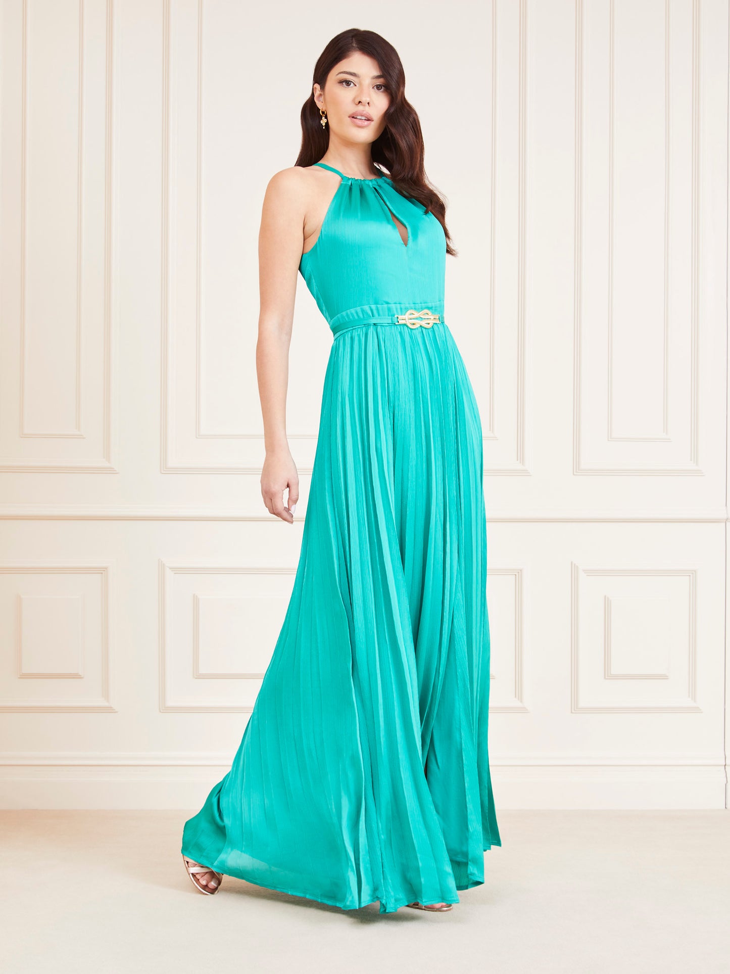 Marciano empire chain long dress
