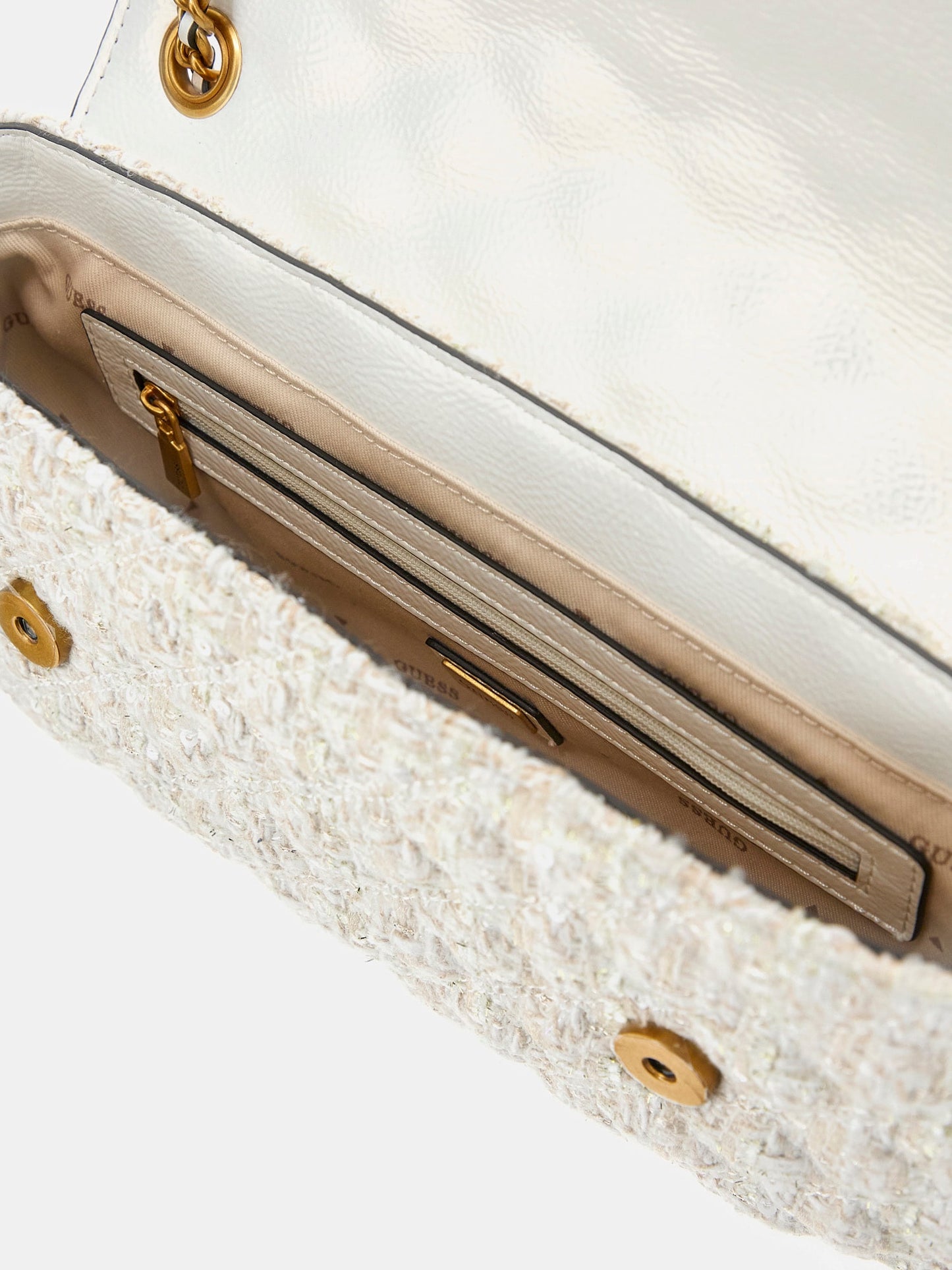 Giully Tweed Crossbody Bag
