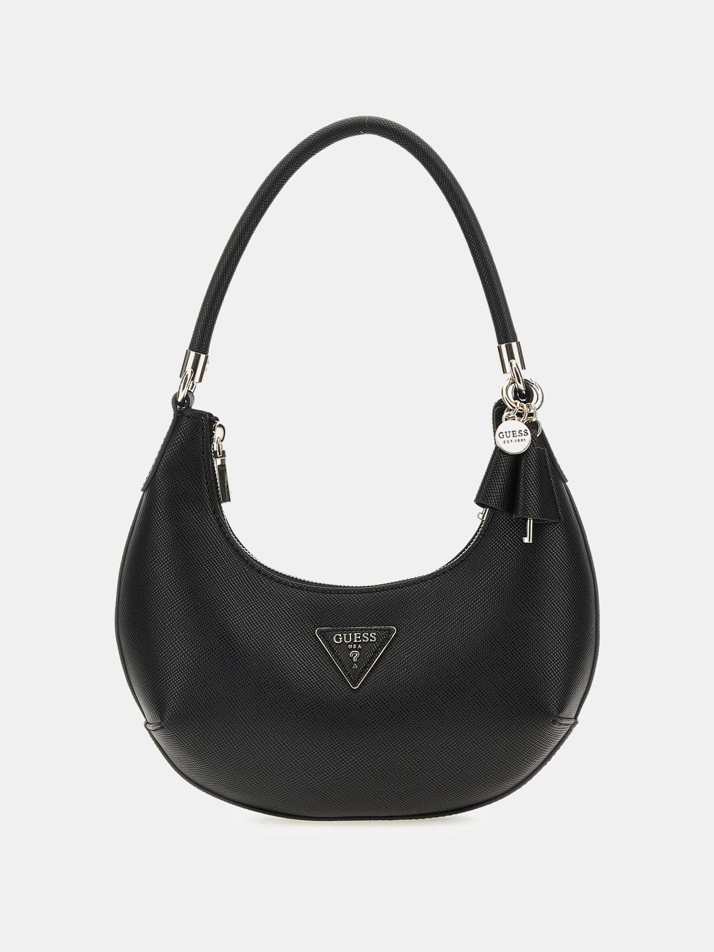 Gizele saffiano hobo bag