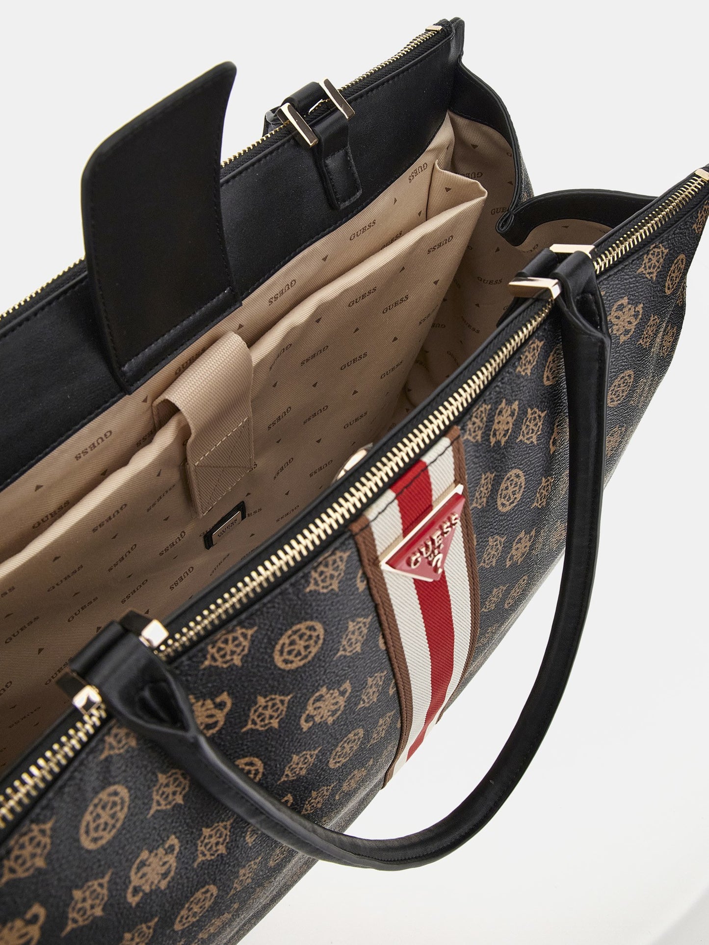 Van Sant peony 4G logo shopper