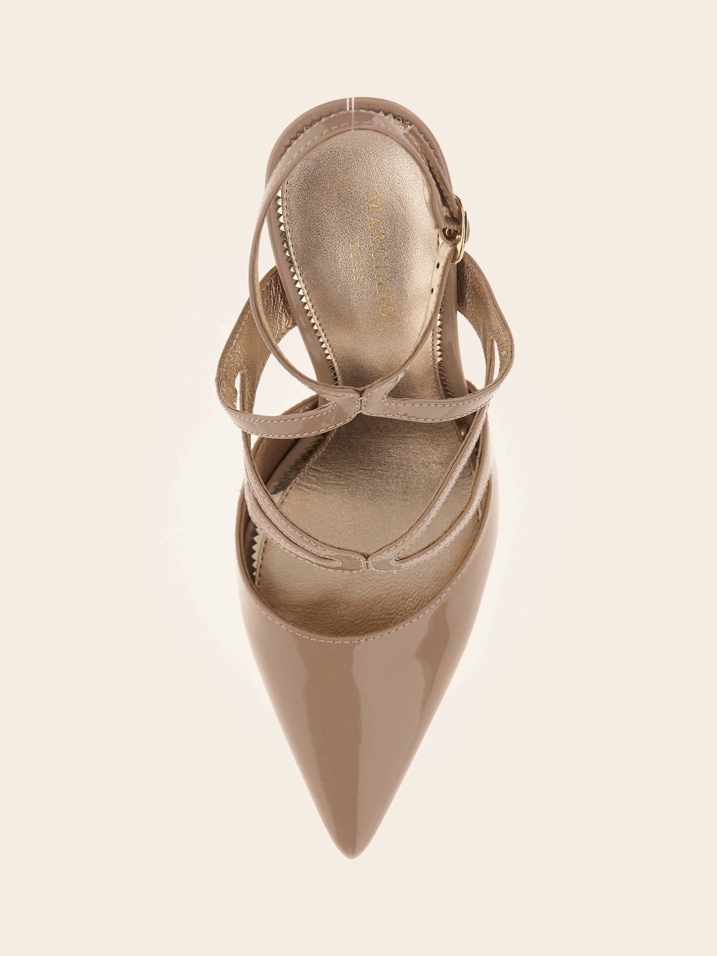 Marciano real leather slingback