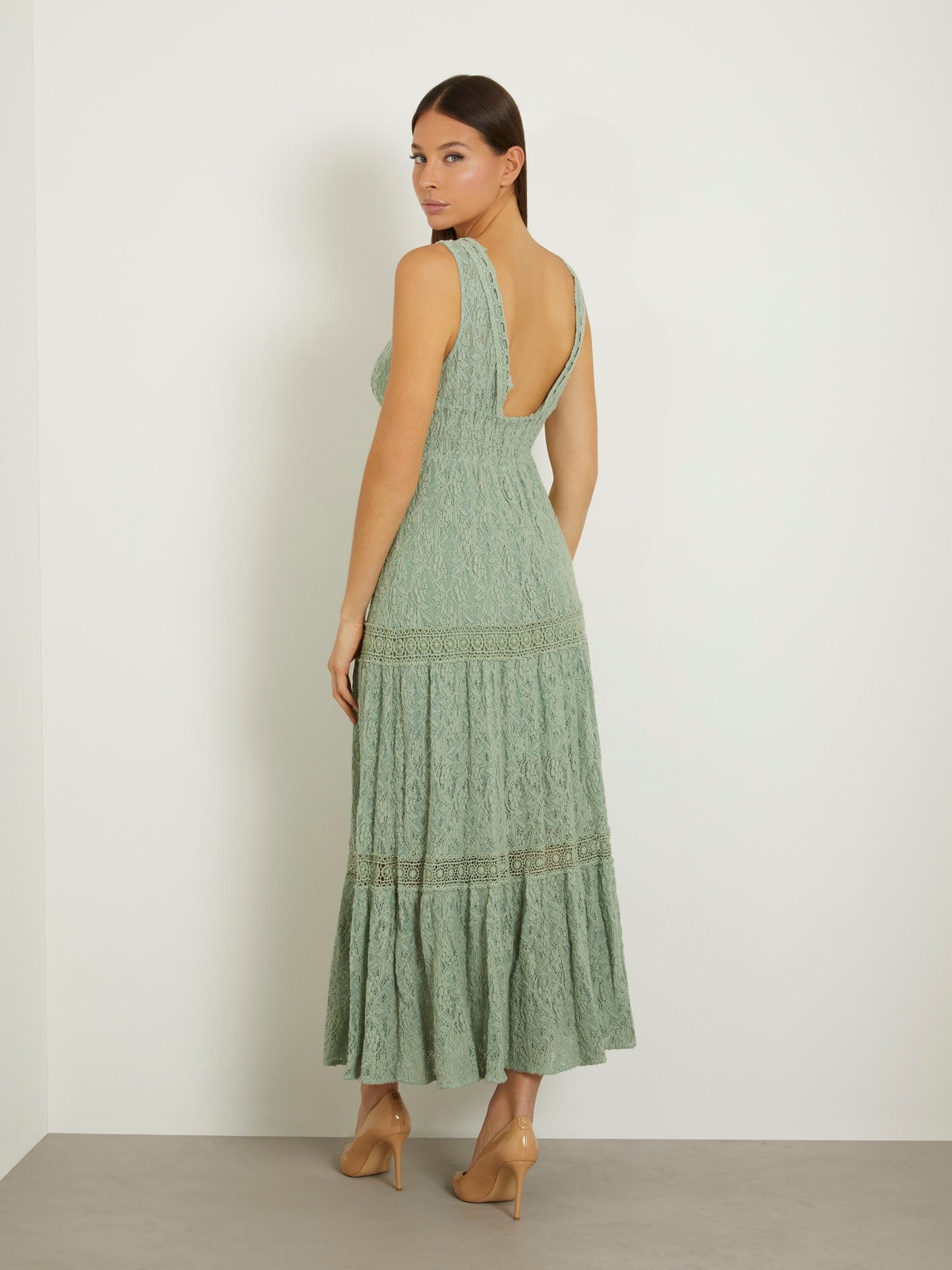 Lace long dress