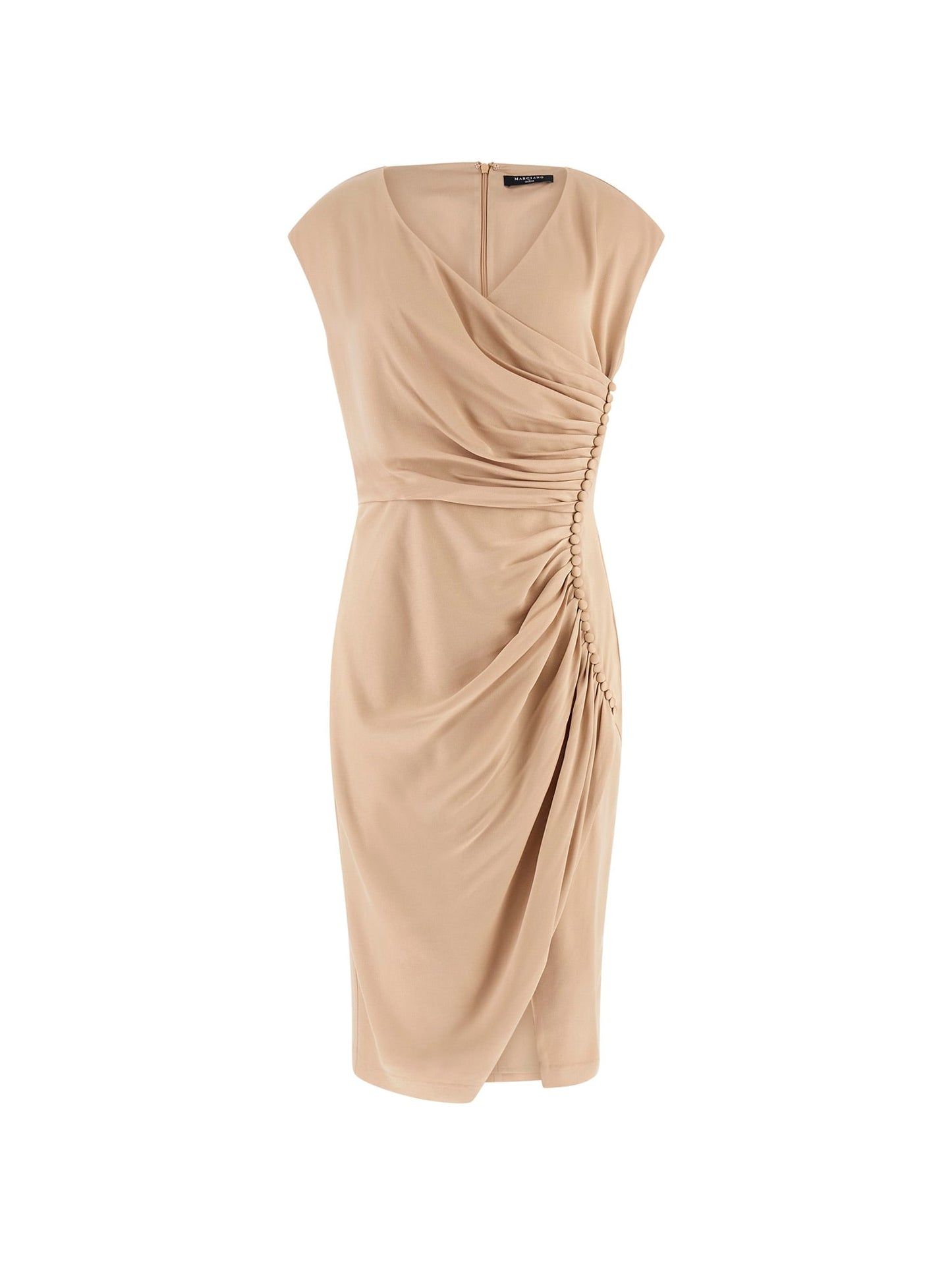Marciano buttons bodycon mini dress