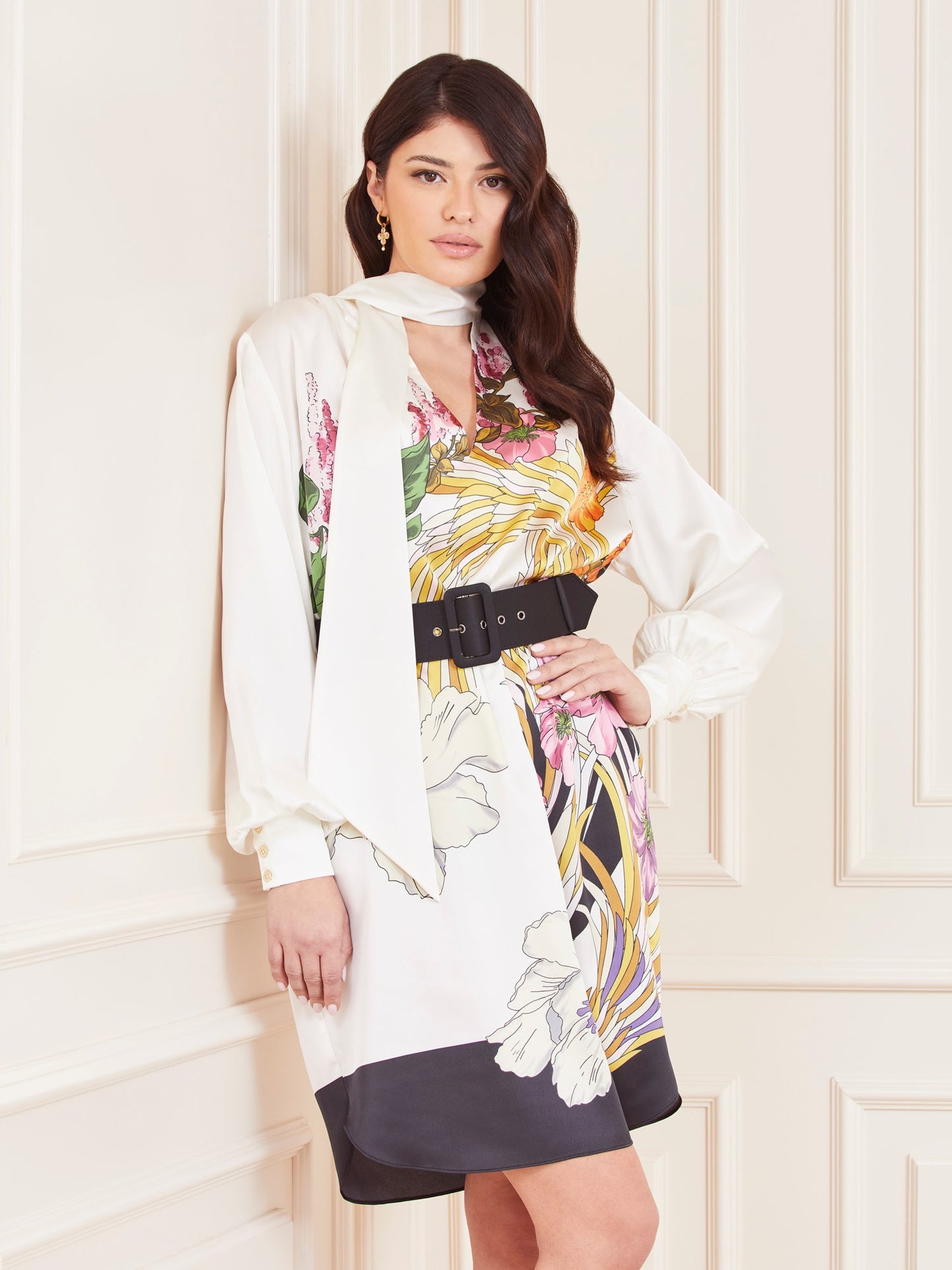 Marciano floral print mini dress