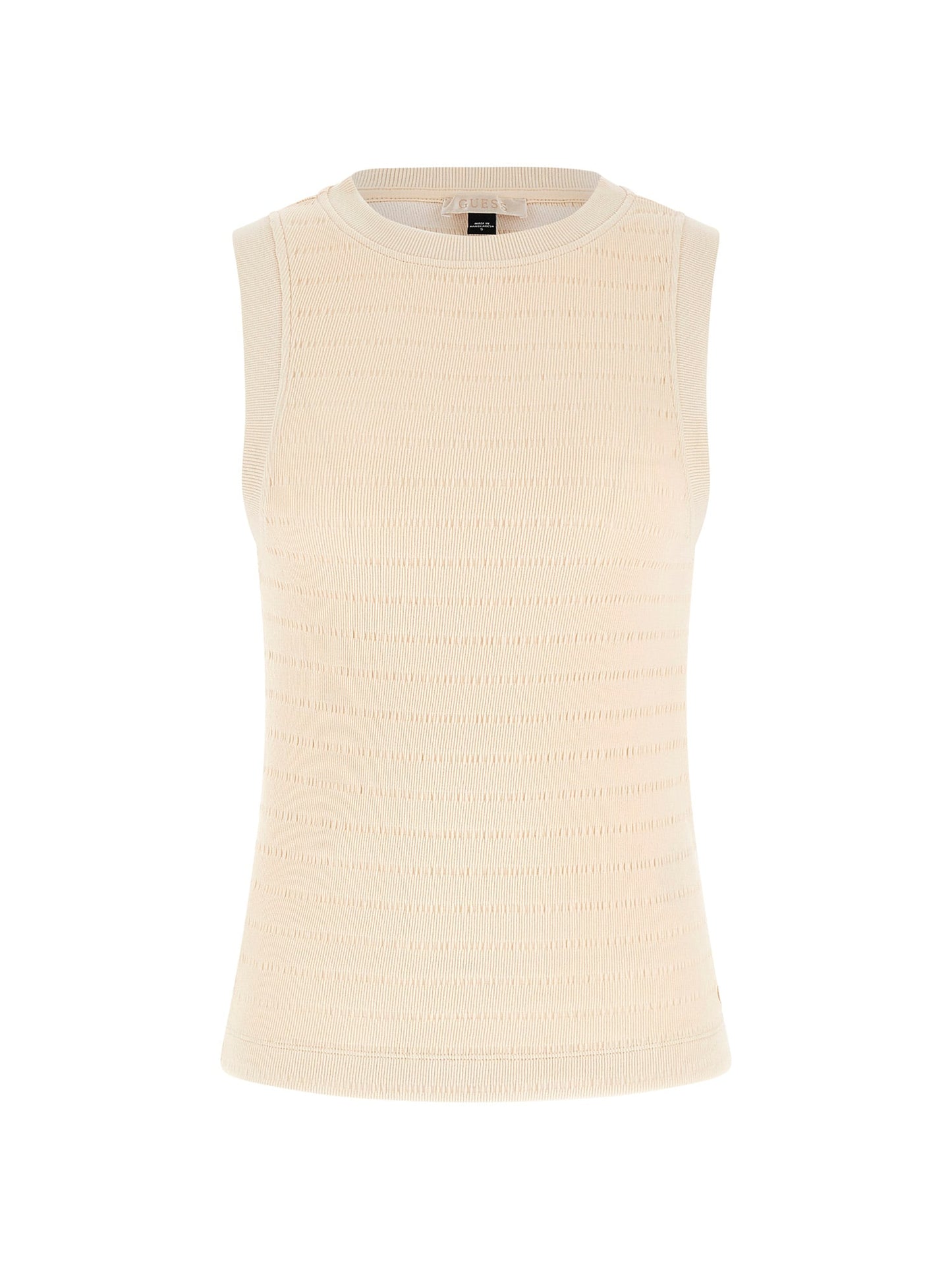 Striped jersey top