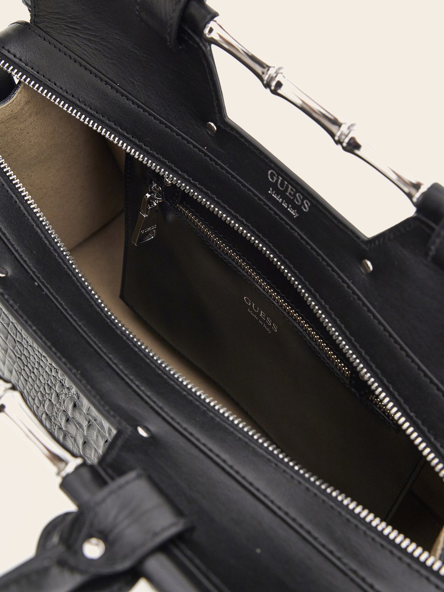 Iris genuine leather handbag