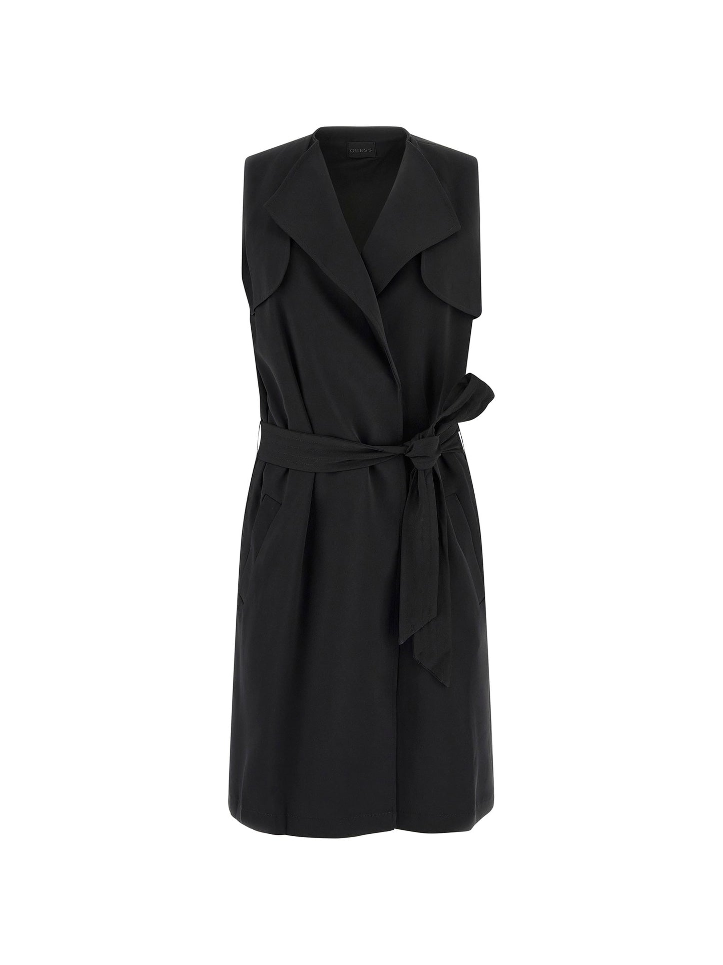 Belted mini wrap up dress_Women