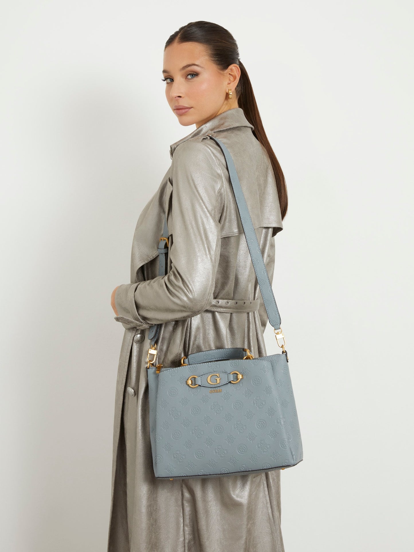 Izzy 4G Peony logo handbag