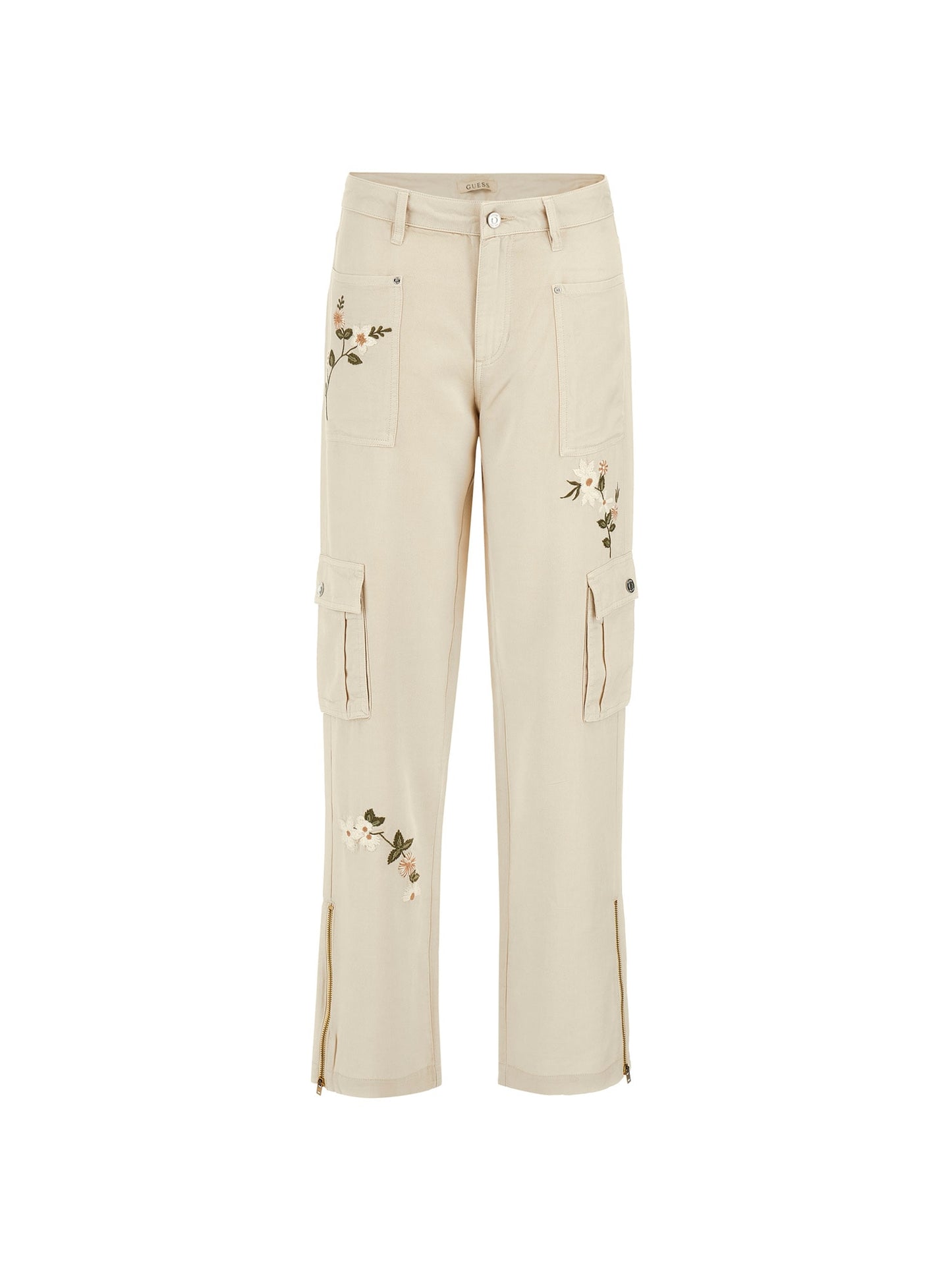 Embroidered cargo pant