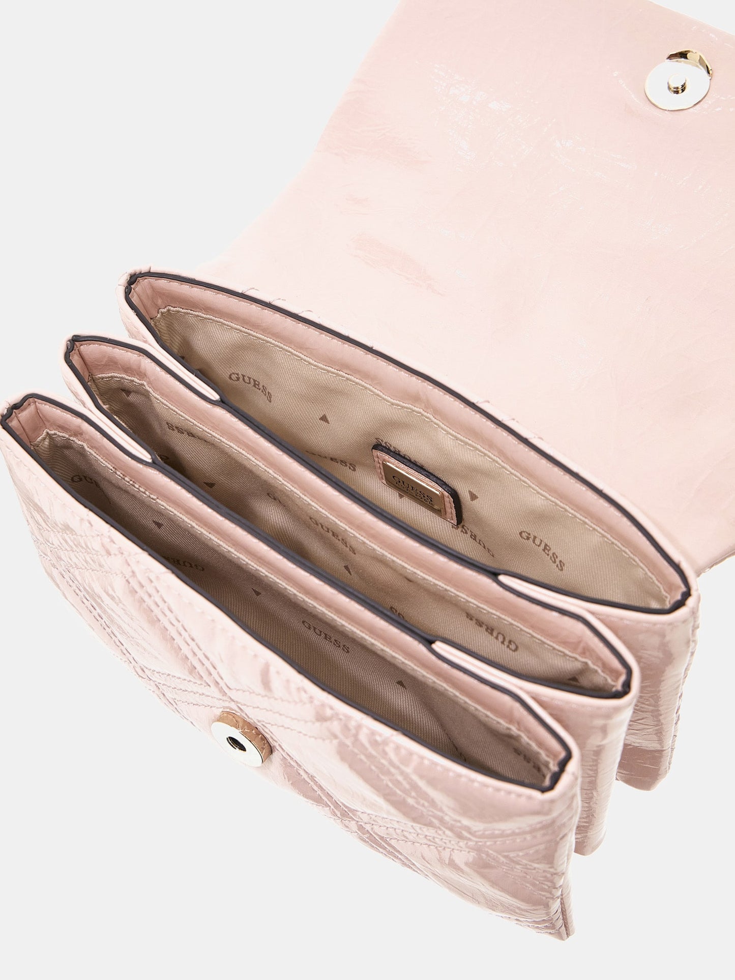 Deesa patent mini crossbody
