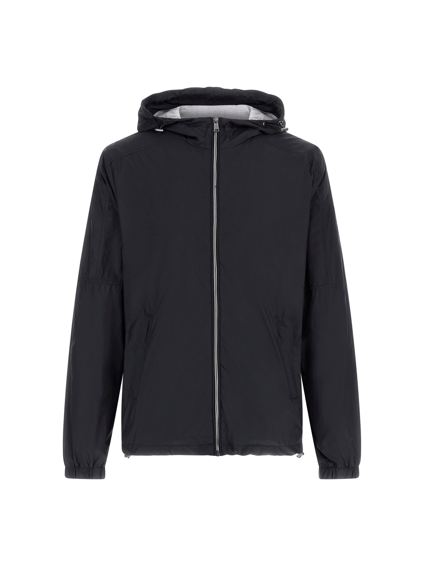 Small triangle logo patch jacket
