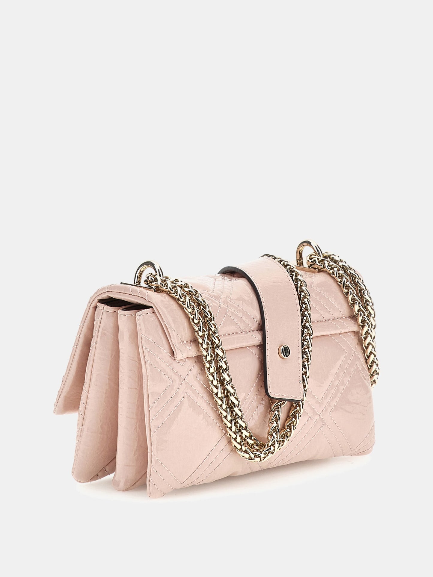 Deesa patent mini crossbody