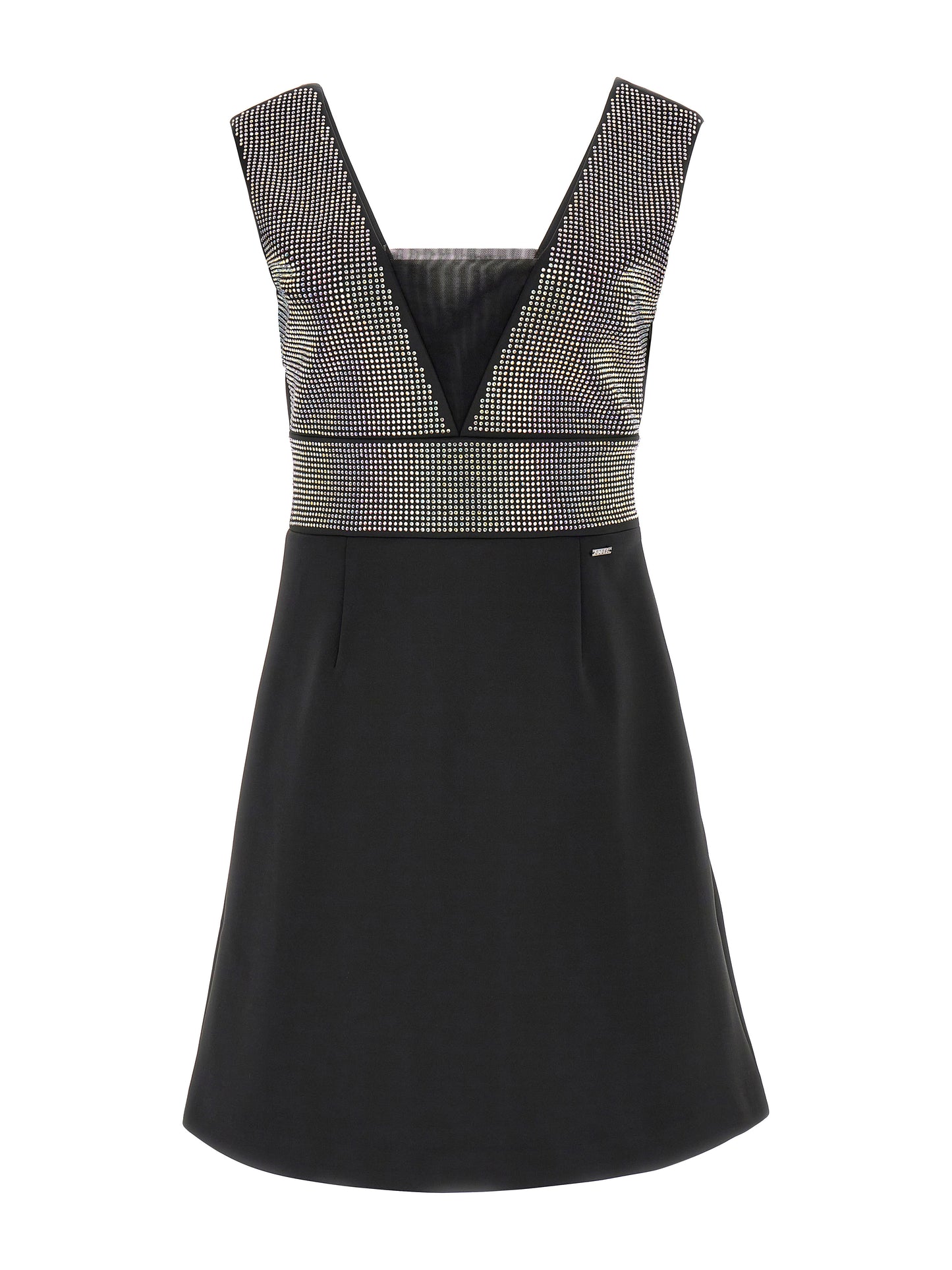 Rhinestones mini dress