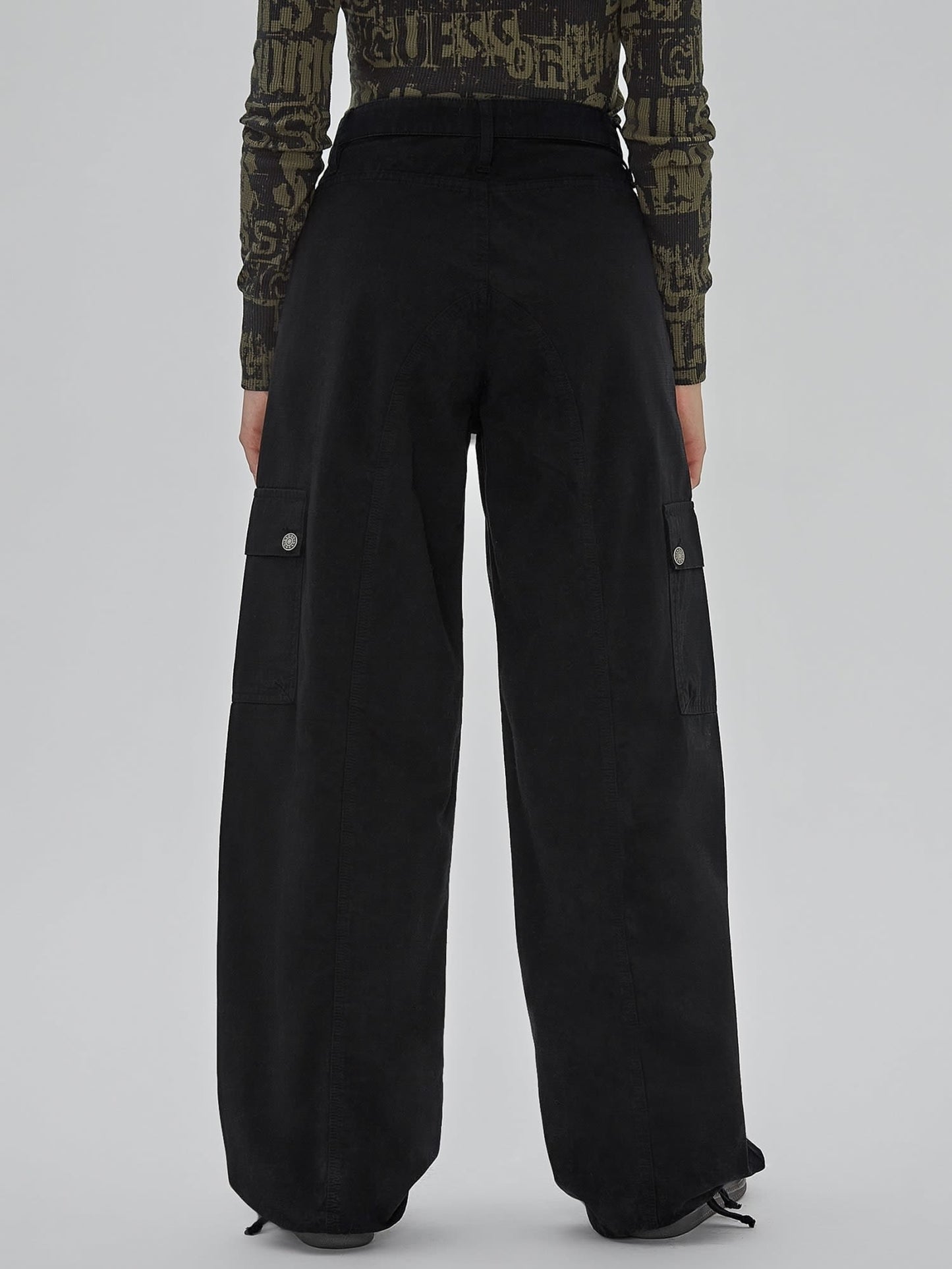Cargo denim pant