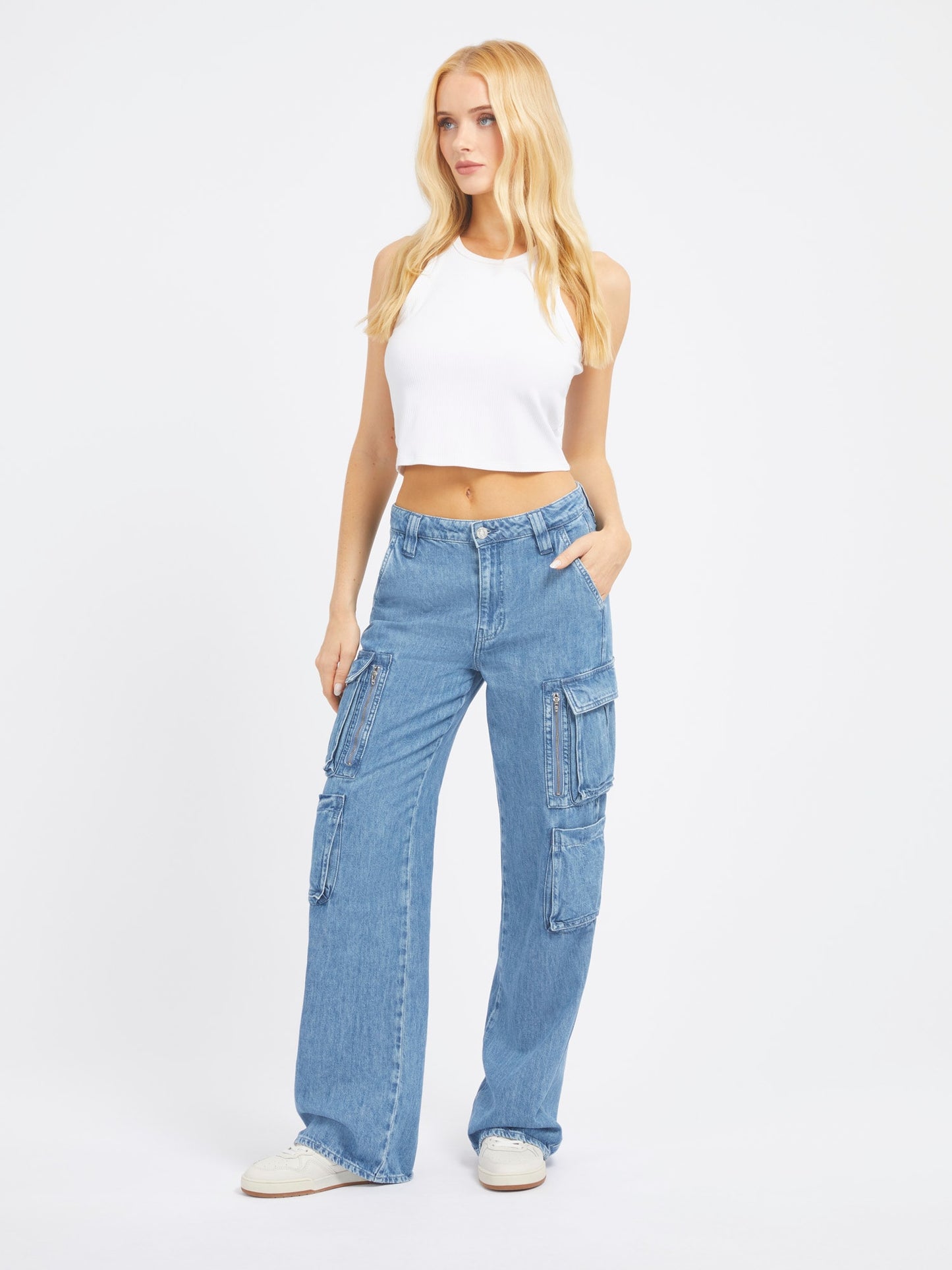 Kori cargo denim pant