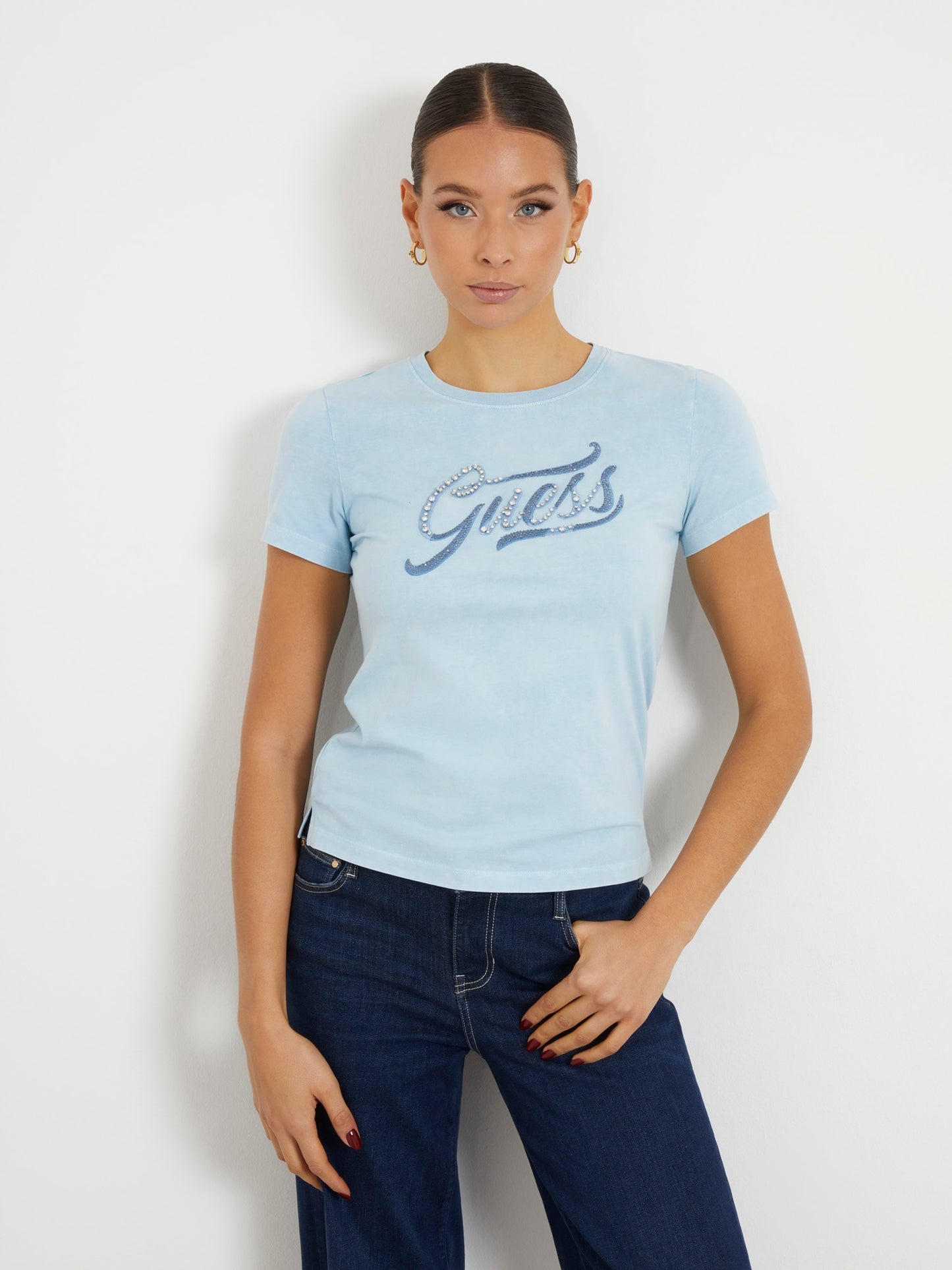 Embroidered logo t-shirt