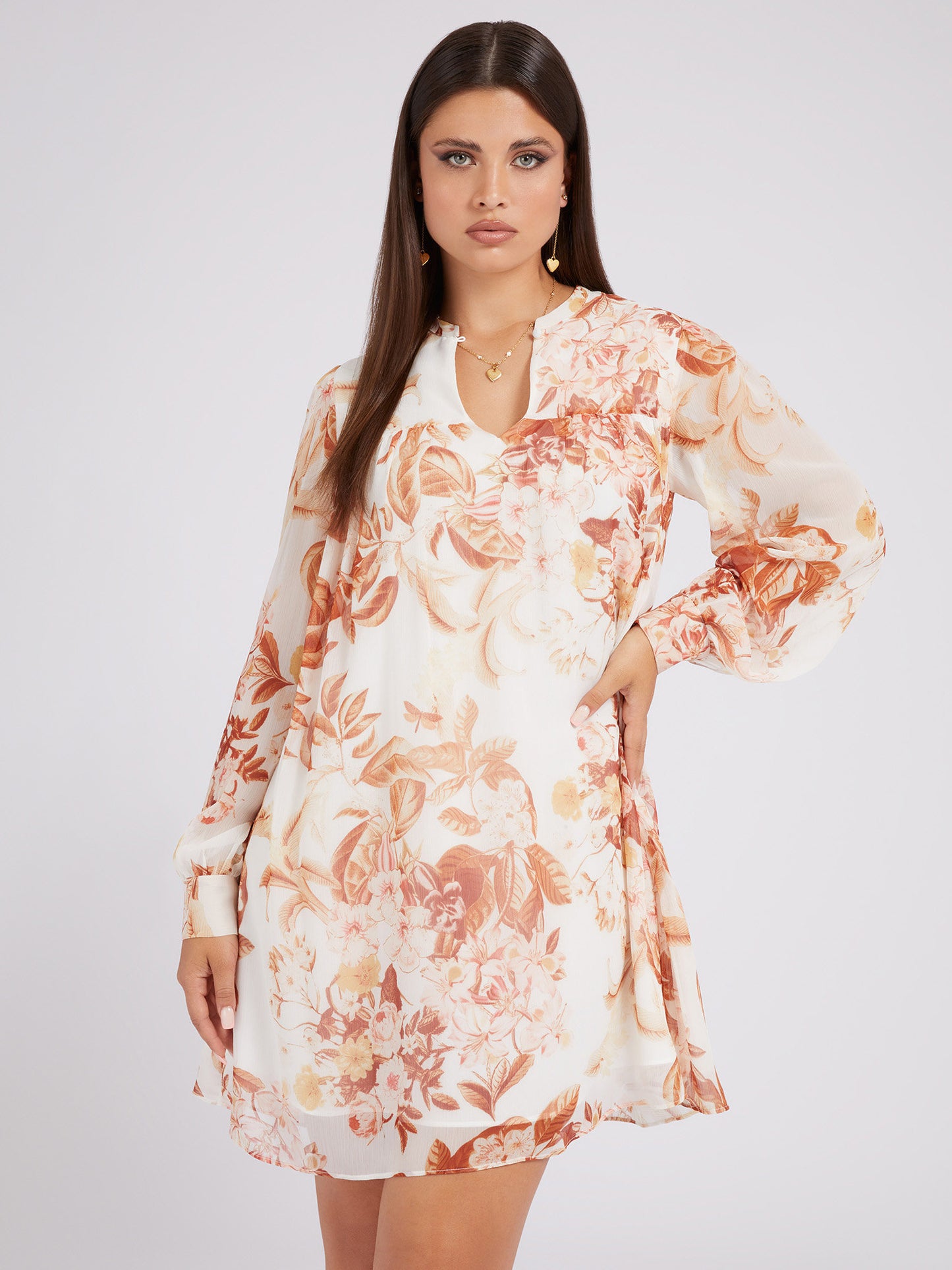 All over print dress