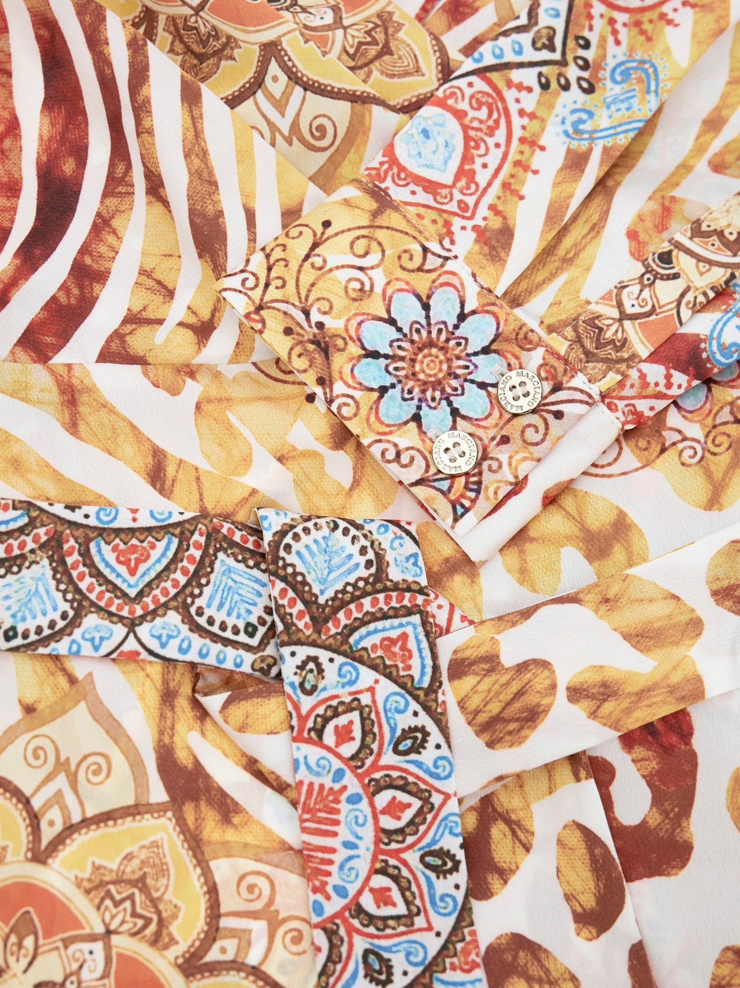 Marciano all over print mini dress