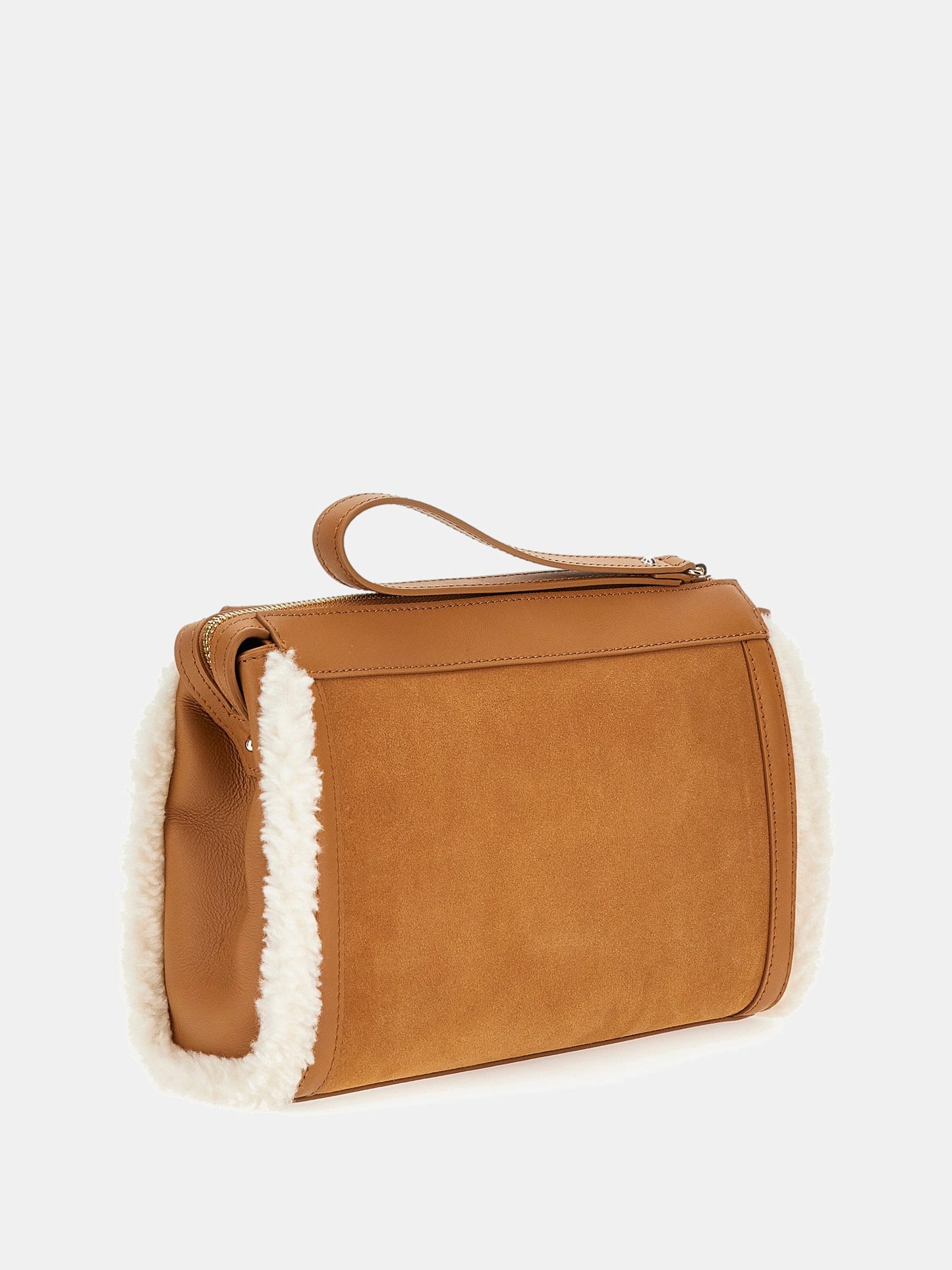 Clutch with zip closure