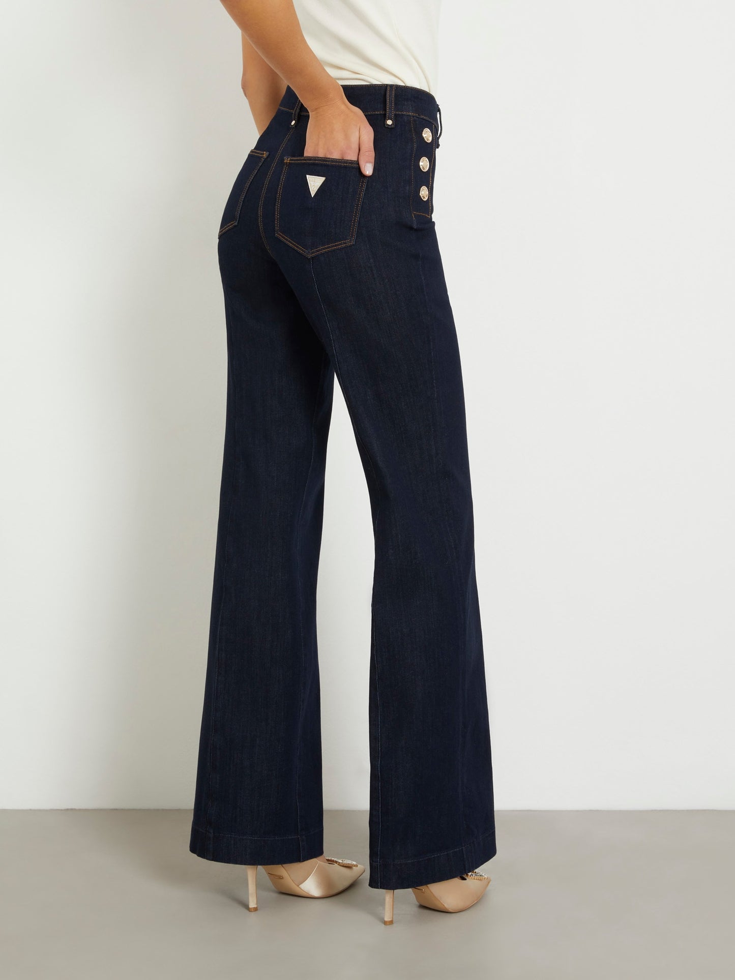 Faye flare denim pant