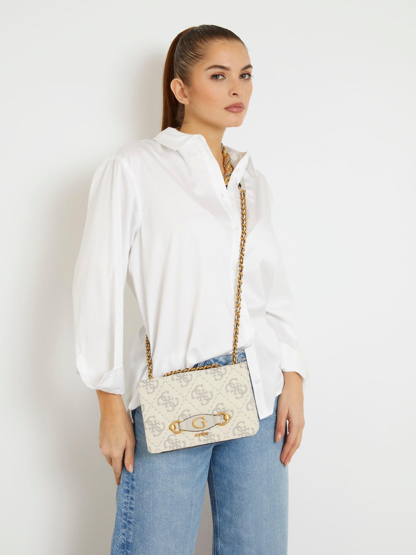 Izzy 4G logo mini crossbody