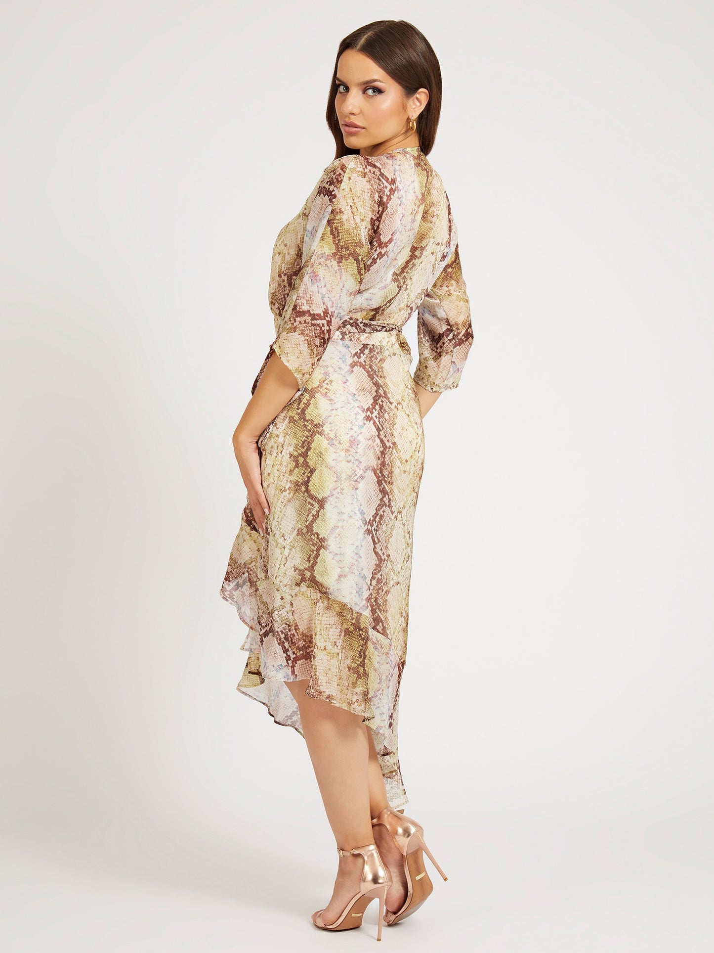 All over print dress