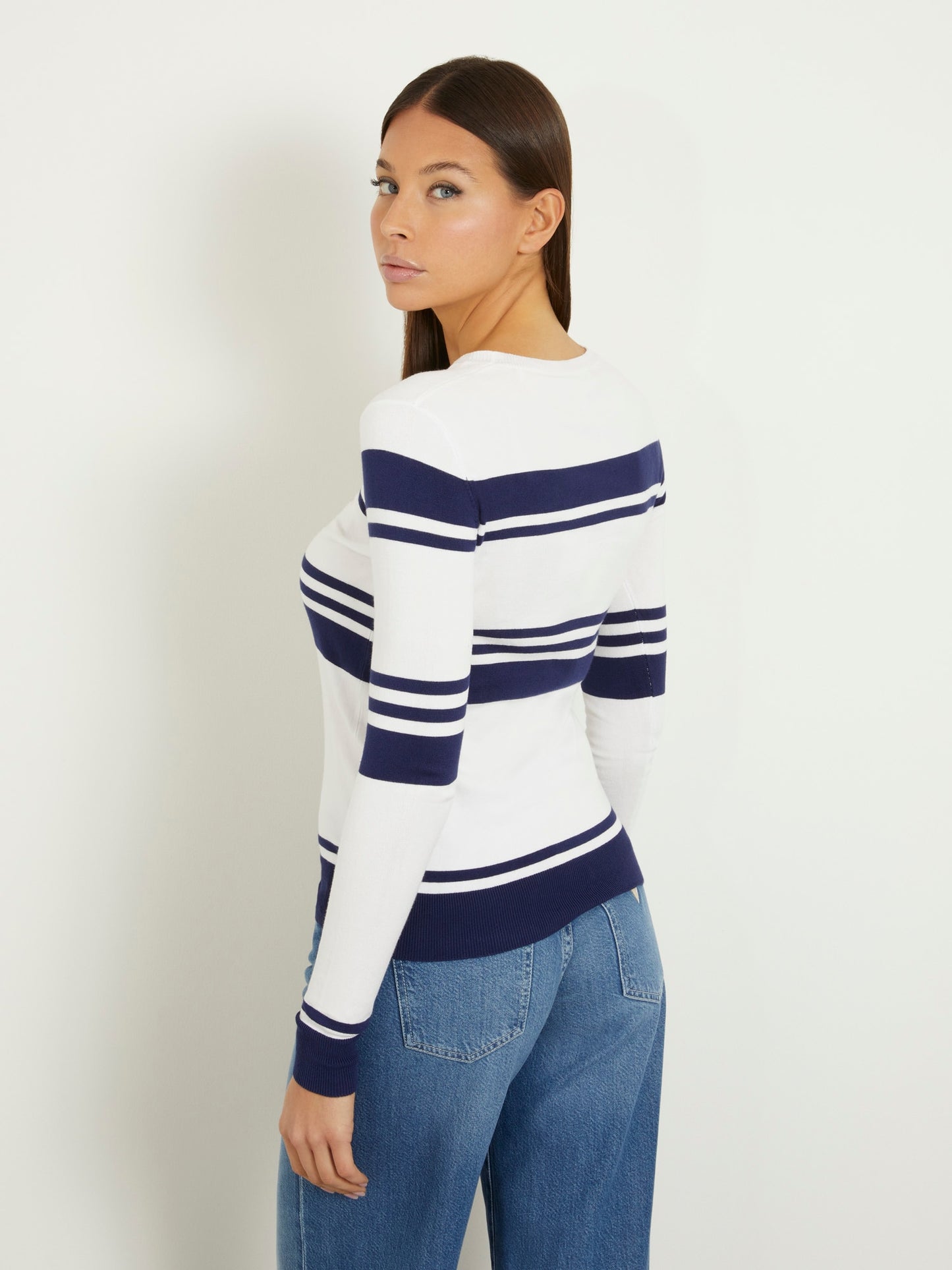 Rhinestones logo sweater