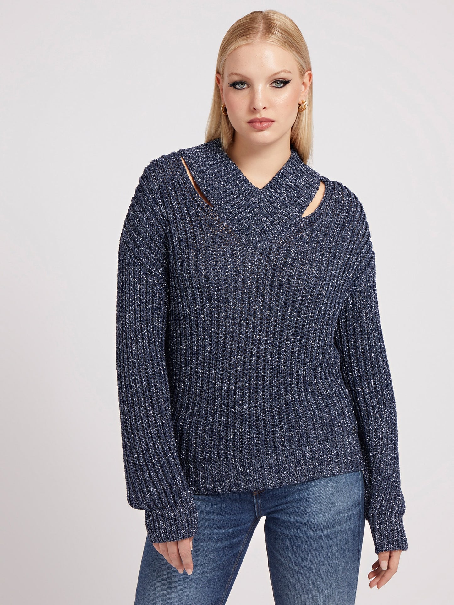 Lurex sweater