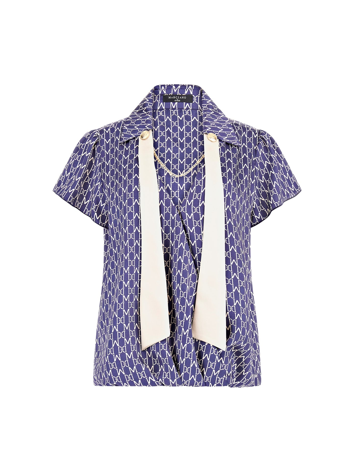 Marciano all over logo blouse