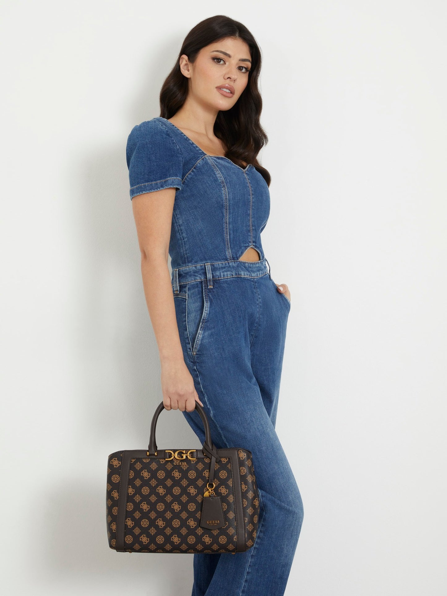 Dagan 4G peony handbag