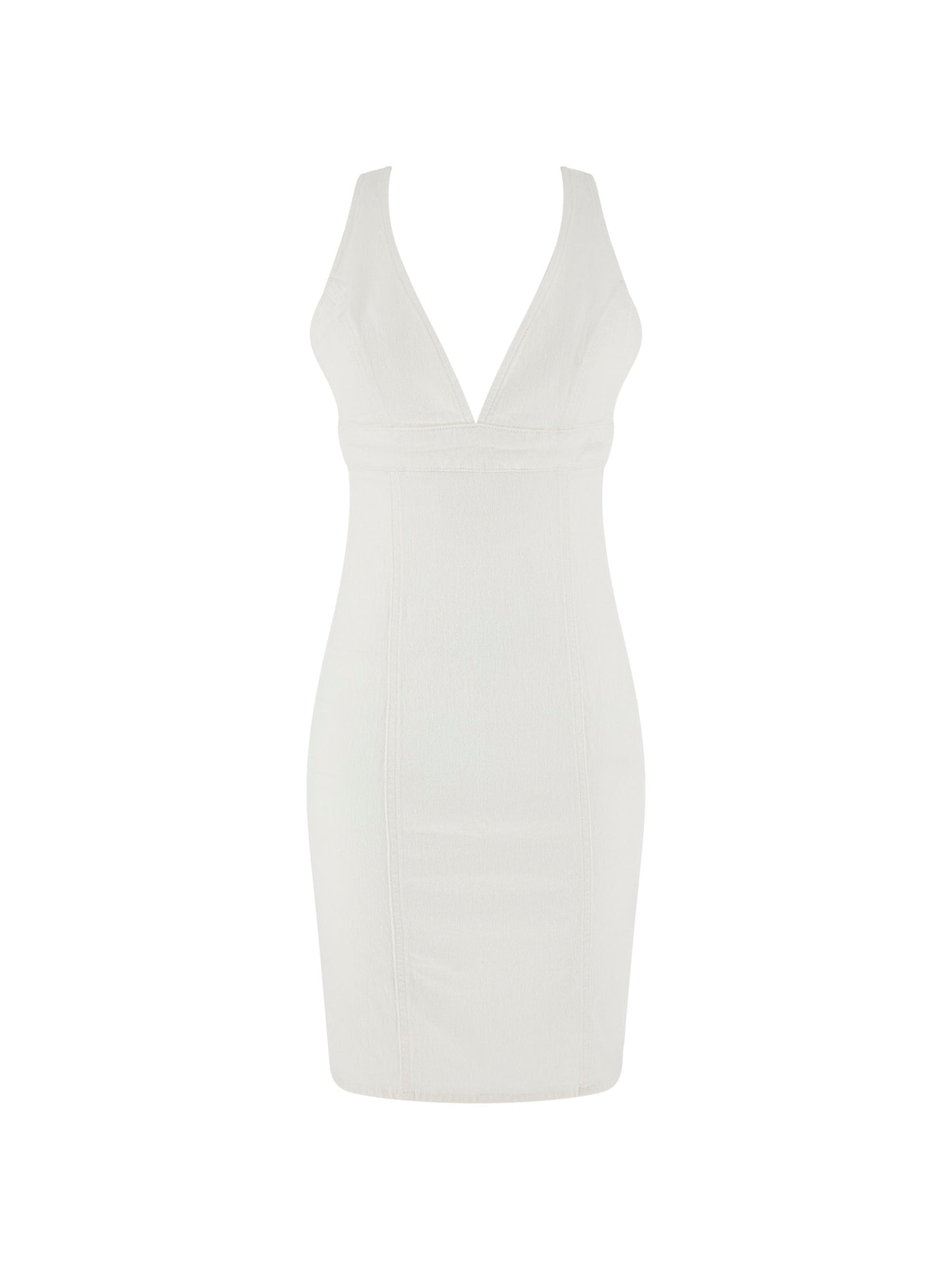 Bodycon mini denim dress