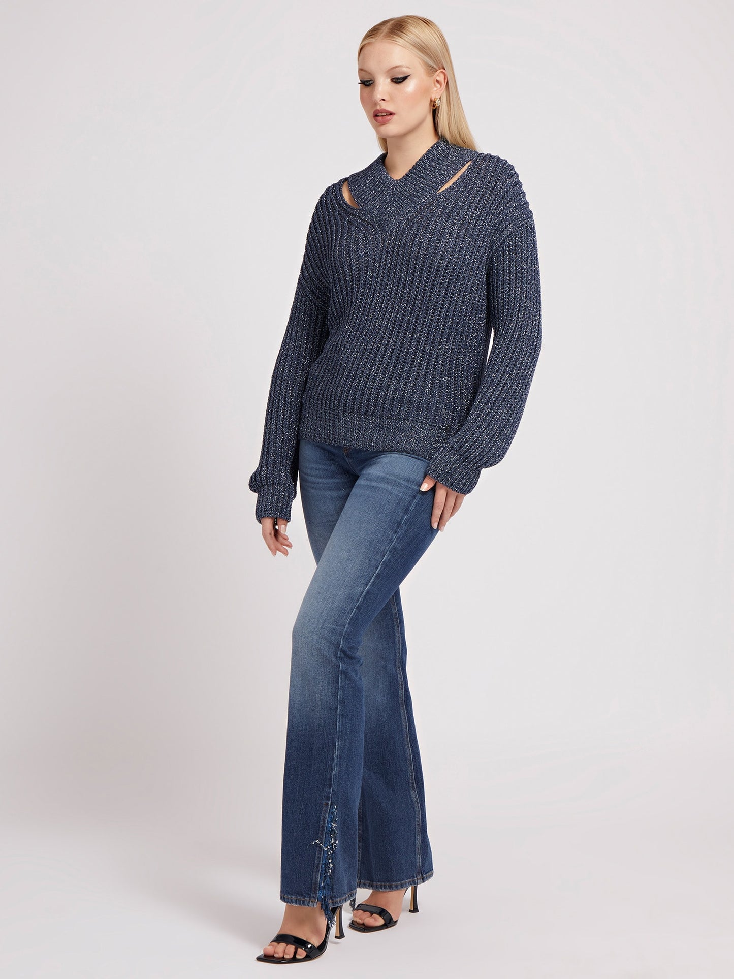 Lurex sweater