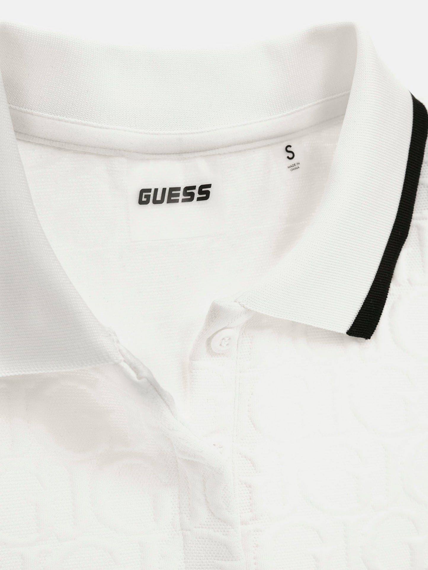 Embossed GJ logo mini dress