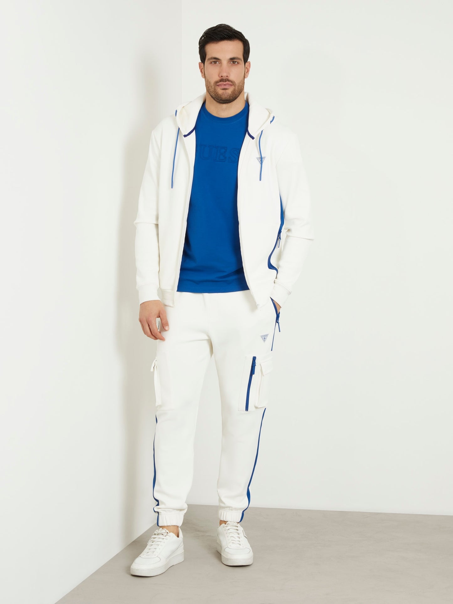 Tech scuba zip sweatshirt