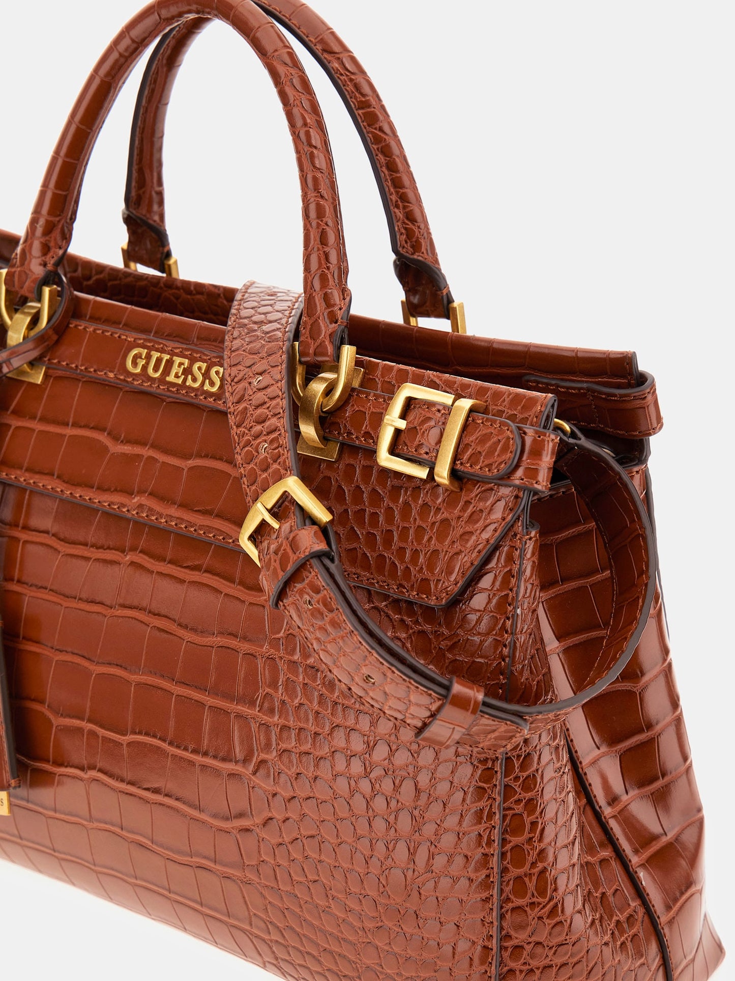 Sestri croc-print handbag