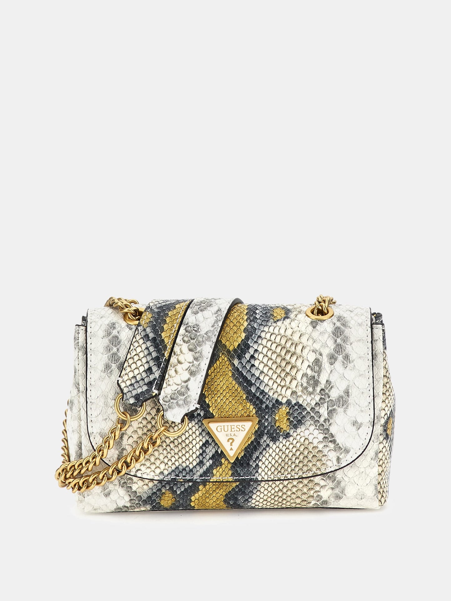 Cosette python-print mini crossbody
