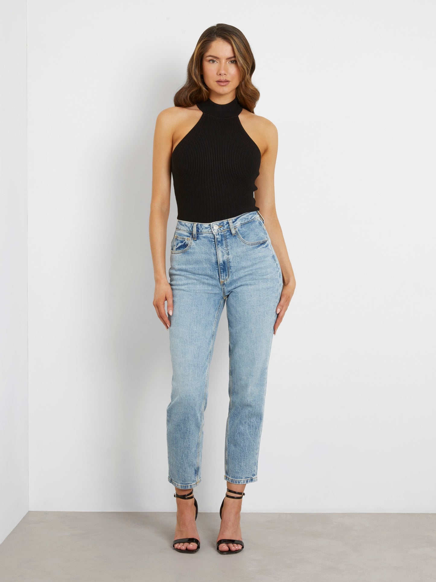 Mom fit denim pant