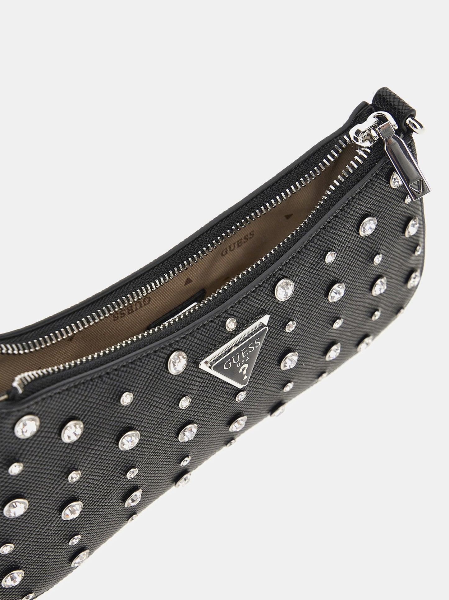 Liona Saffiano leather mini shoulder bag