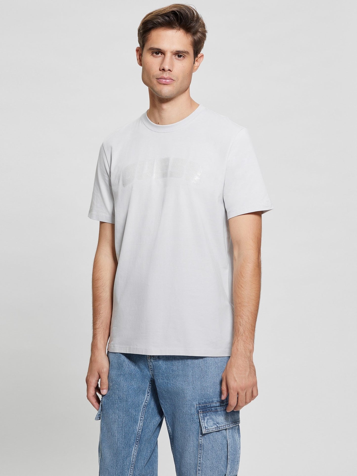 Front logo stretch t-shirt