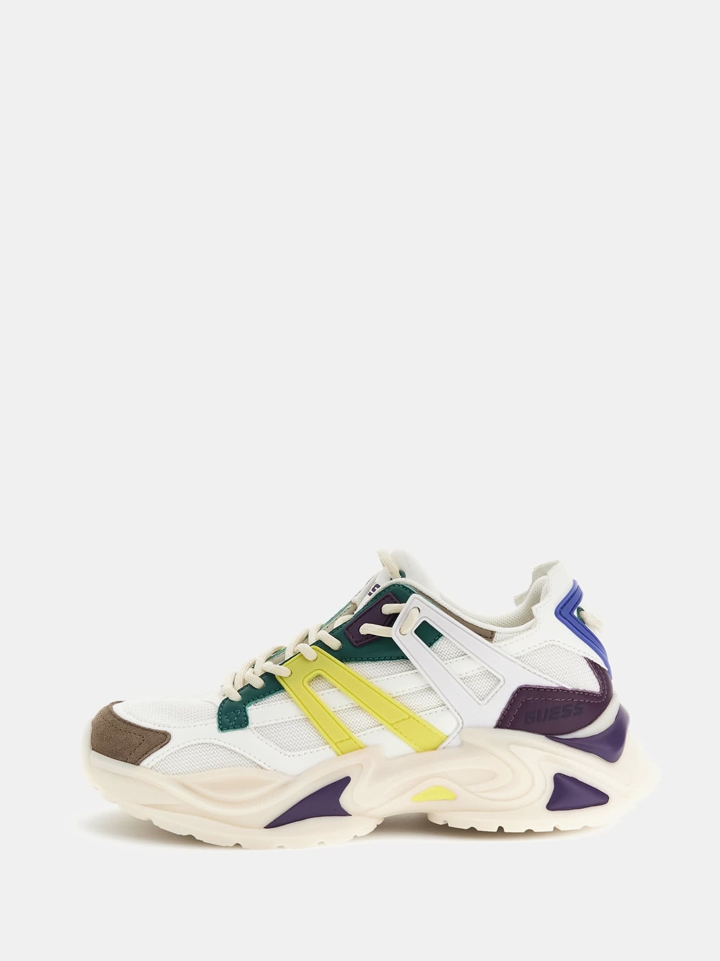 Belluna suede-insert running shoes