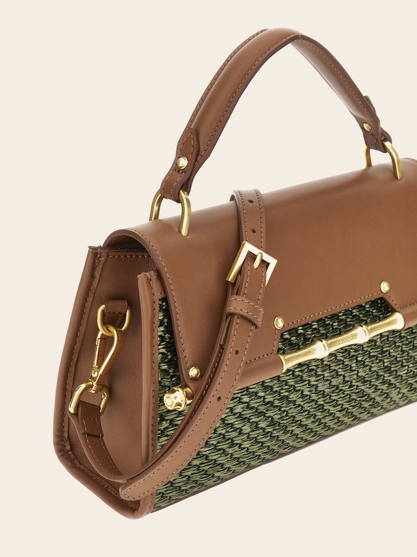 Iris genuine leather handbag