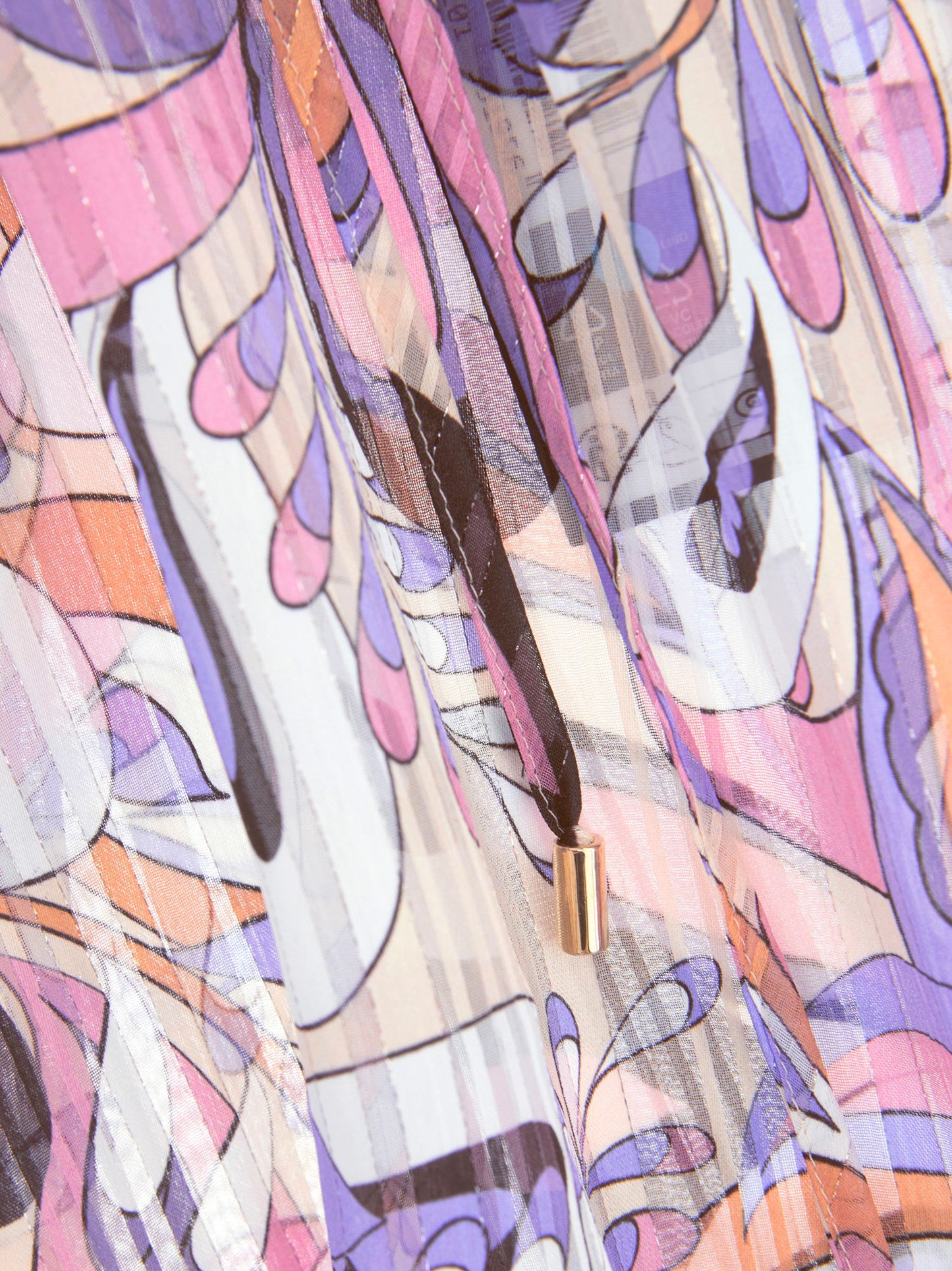 Marciano paisley lurex print blouse