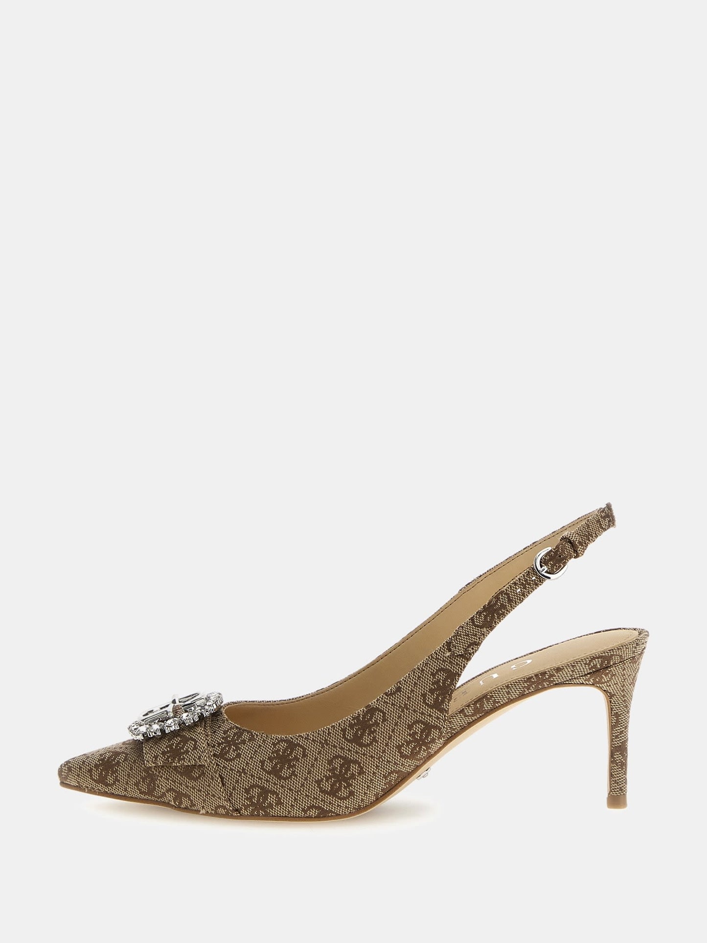 Branca 4G logo sling backs
